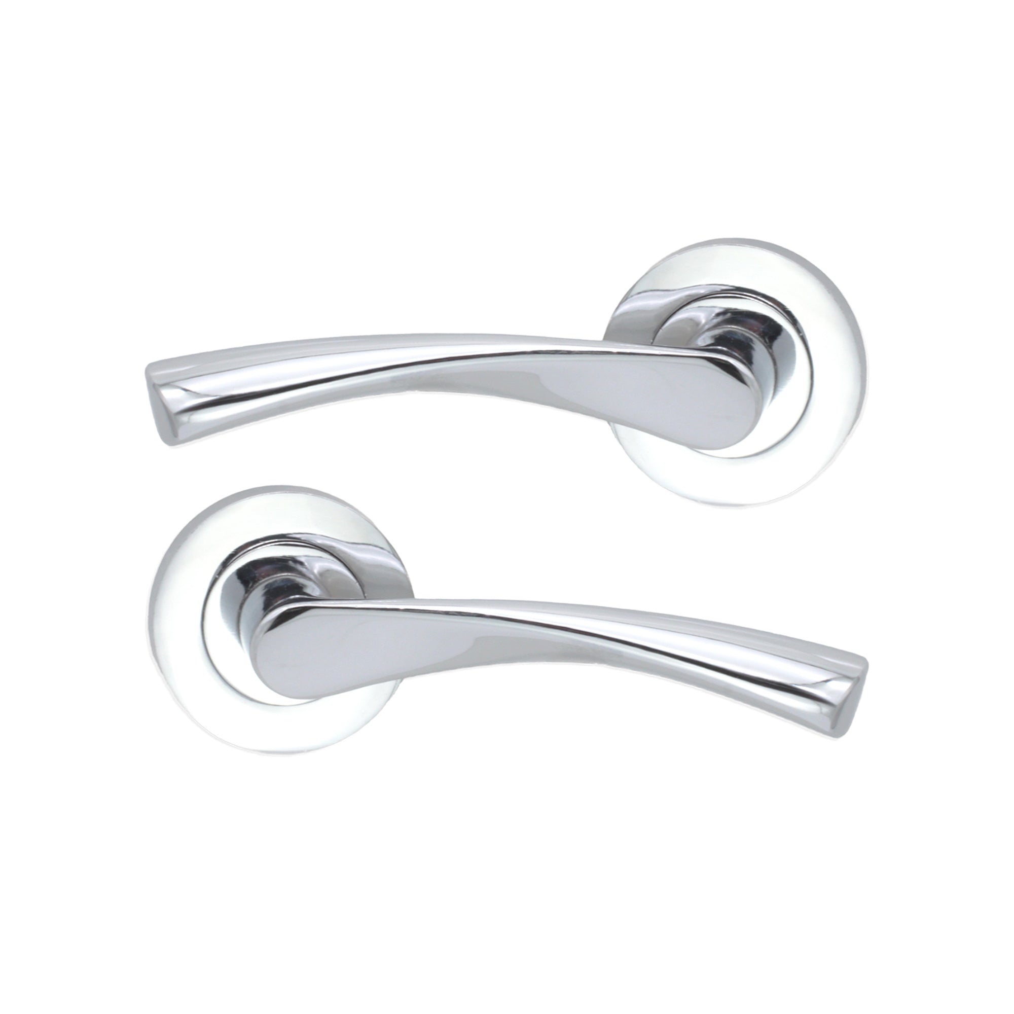 Mercury Lever Door Handle Polished Chrome