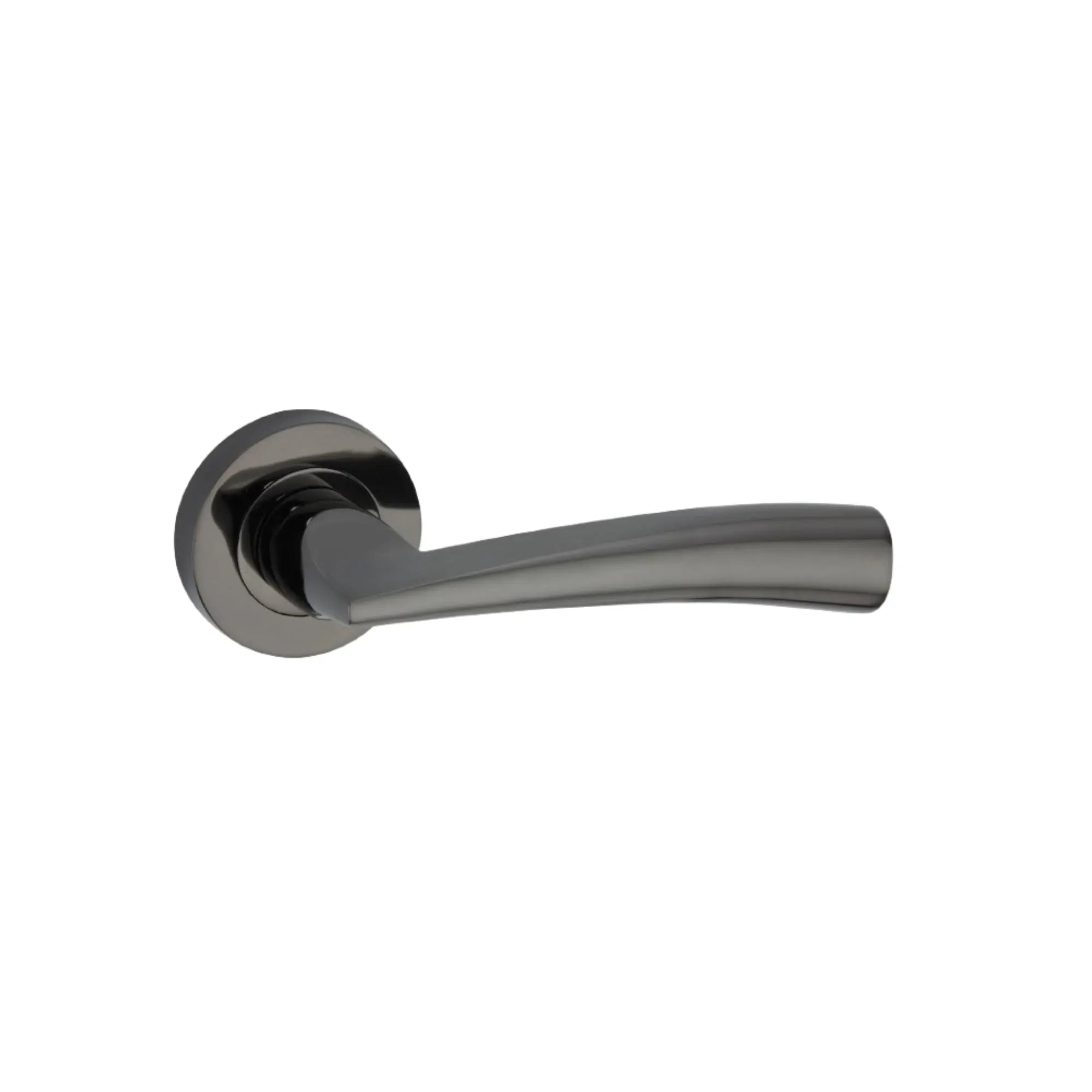 Lego Lever Door Handle Black Nickel Spira