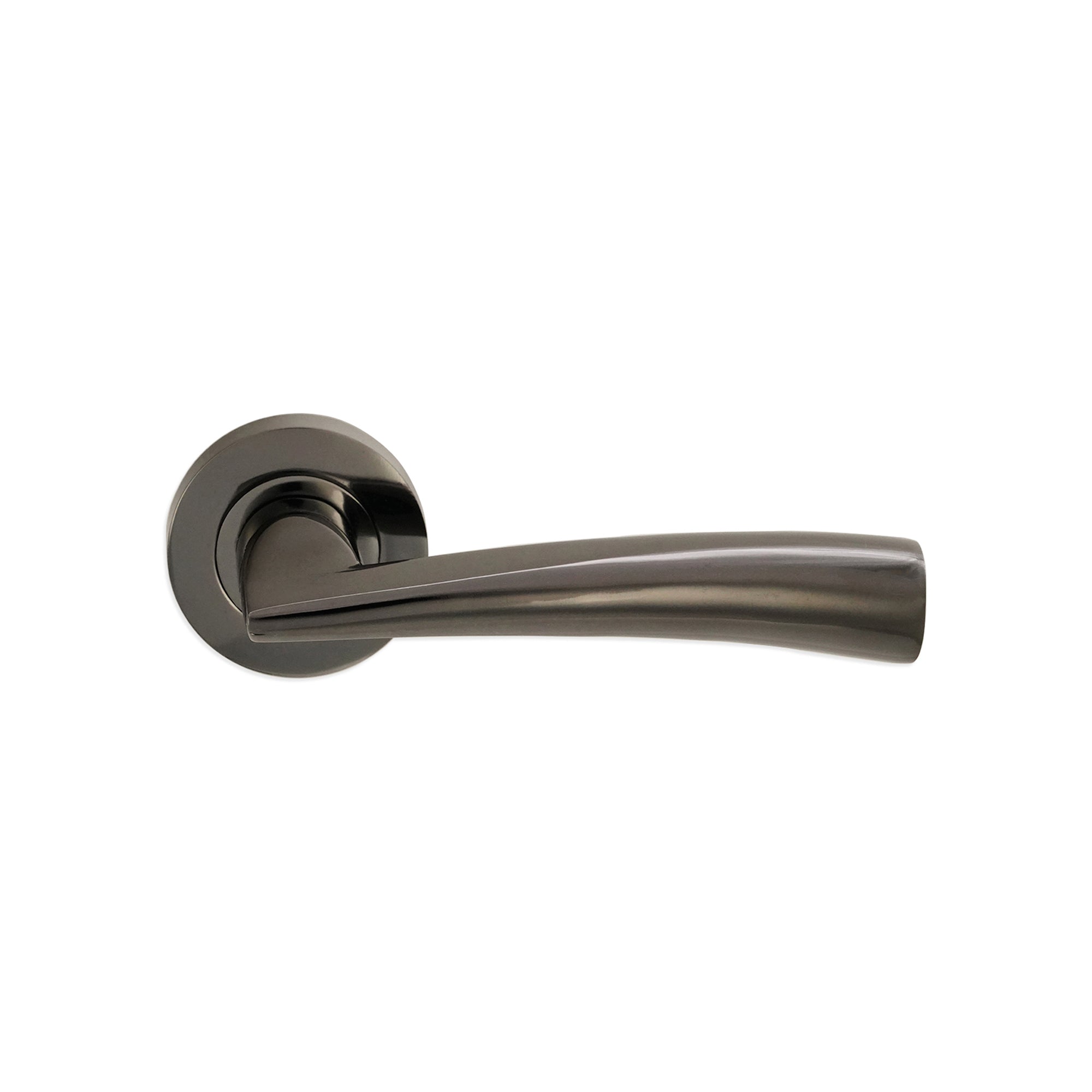 Leygo Lever Door Handle Black Nickel