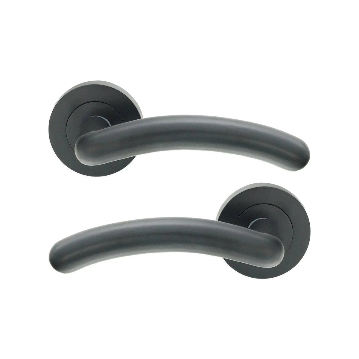 Taurus Lever Door Handle Gunmetal Grey Spira