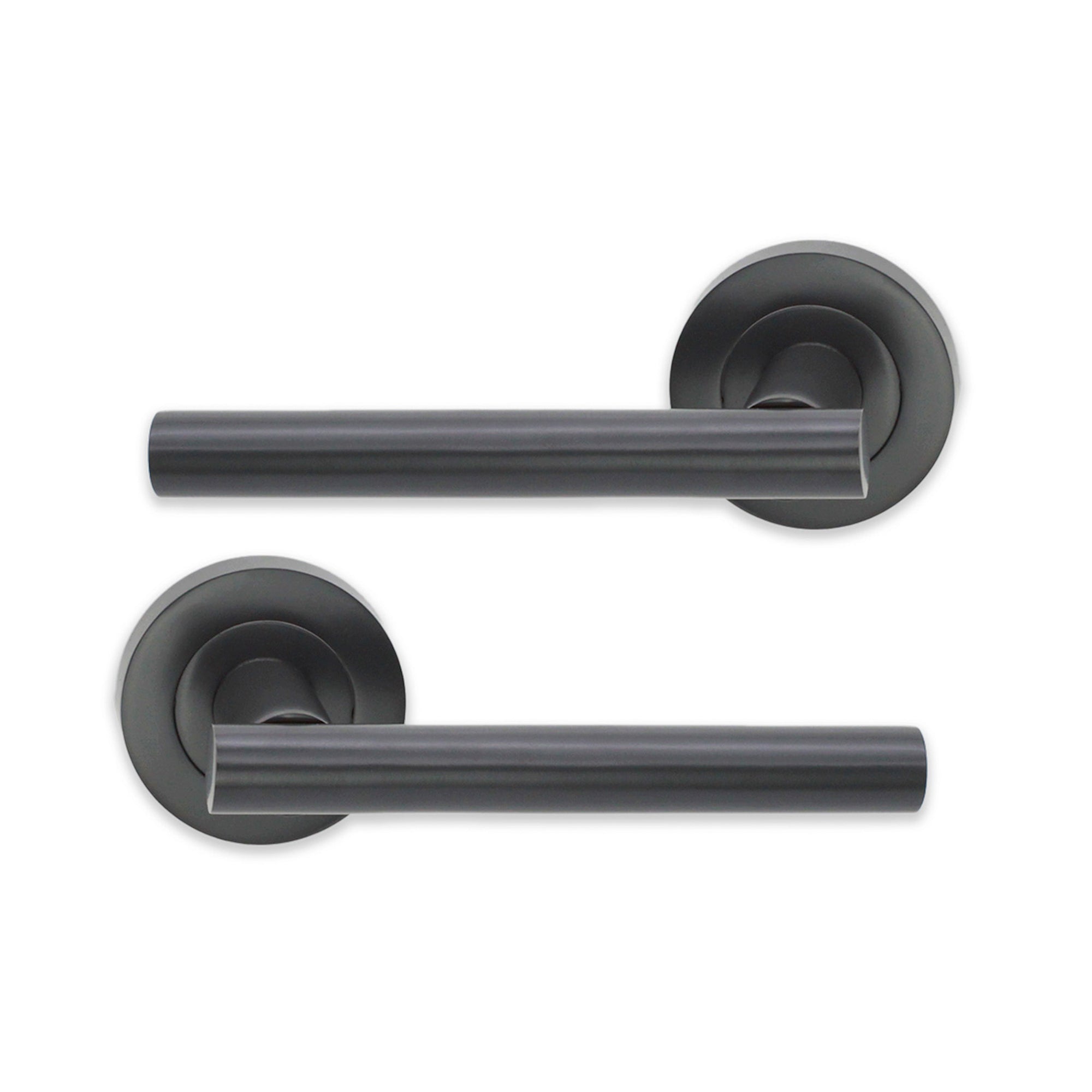 Jura Lever Door Handle Gunmetal Grey