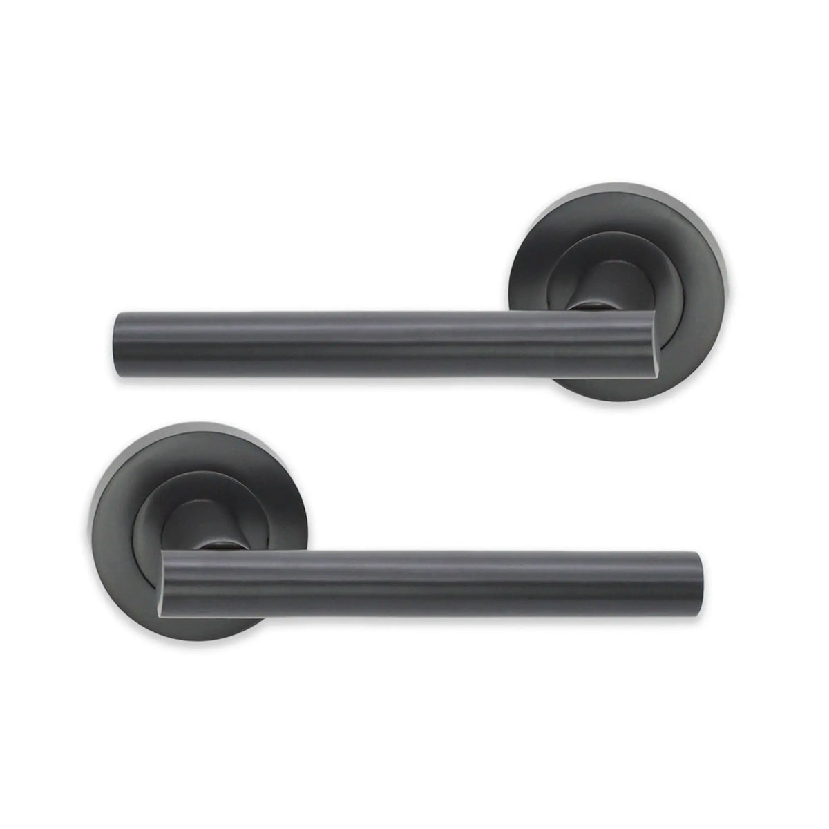 Jura Lever Door Handle Gunmetal Grey Spira