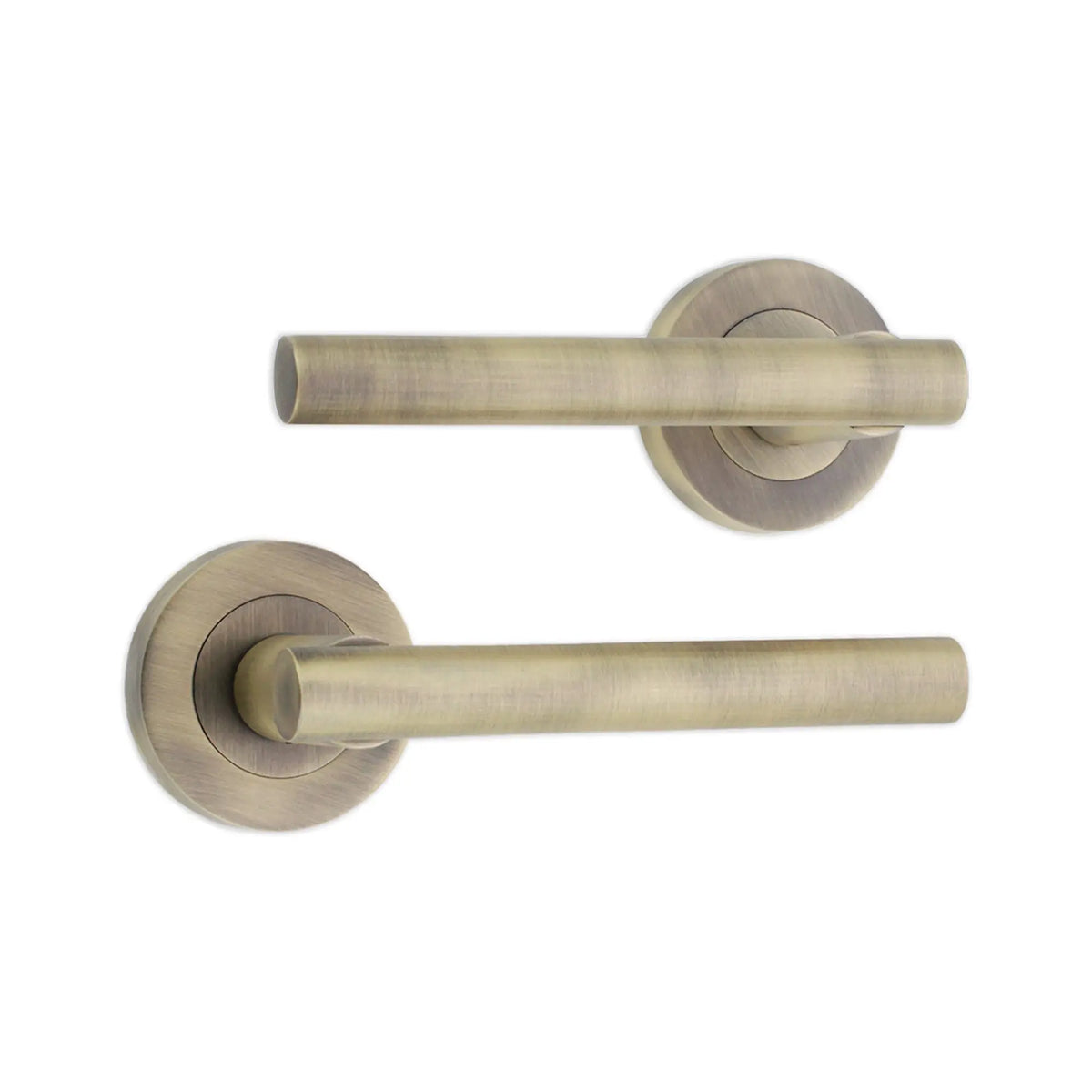 Jura Lever Door Handle Matt Antique Spira