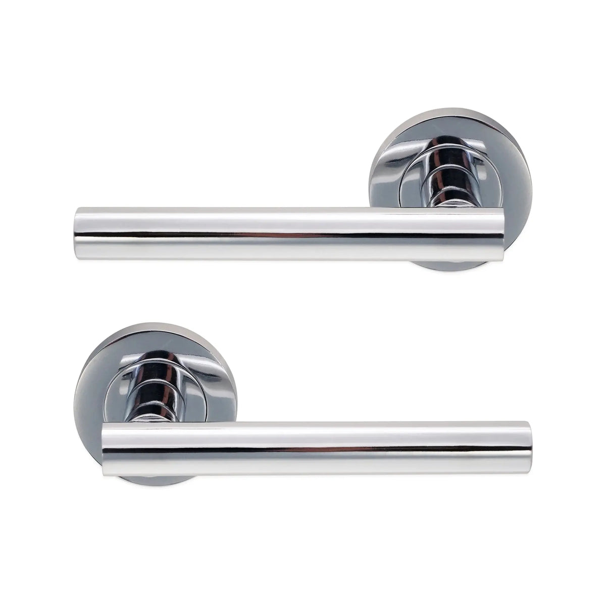 Jura Lever Door Handle Polished Chrome Spira