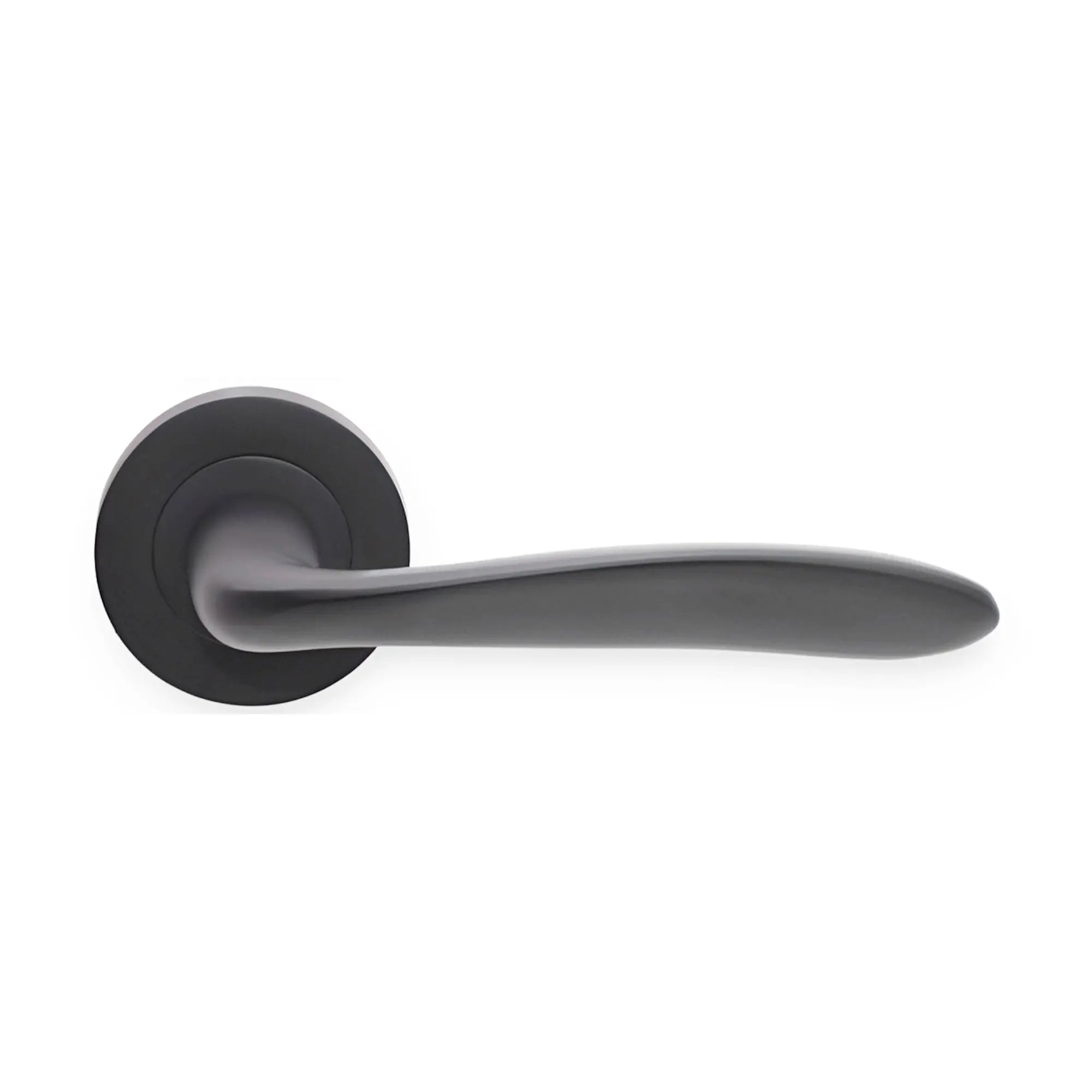 Mars Lever Door Handle Matt Black Spira