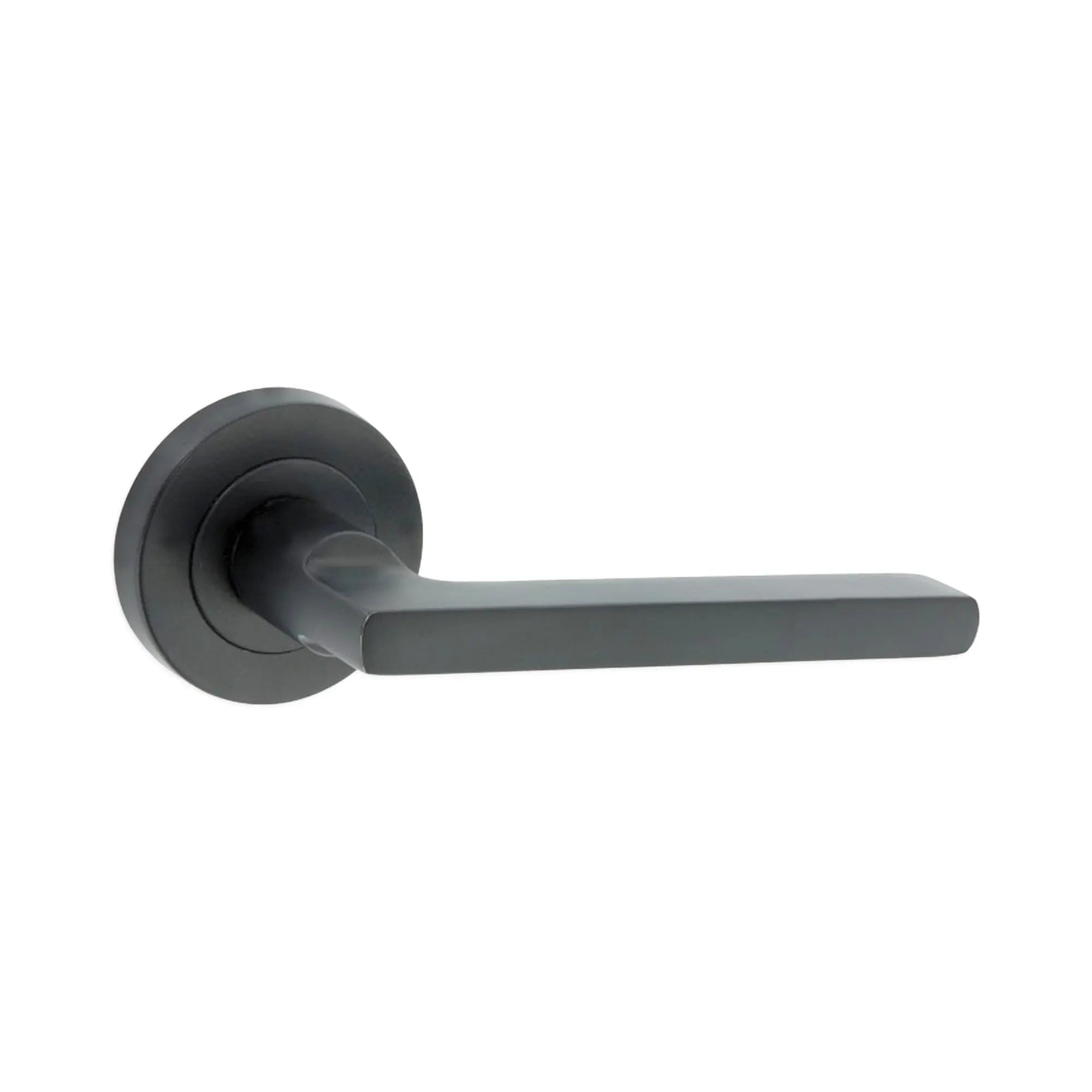 Drox Lever Door Handle Matt Black Spira