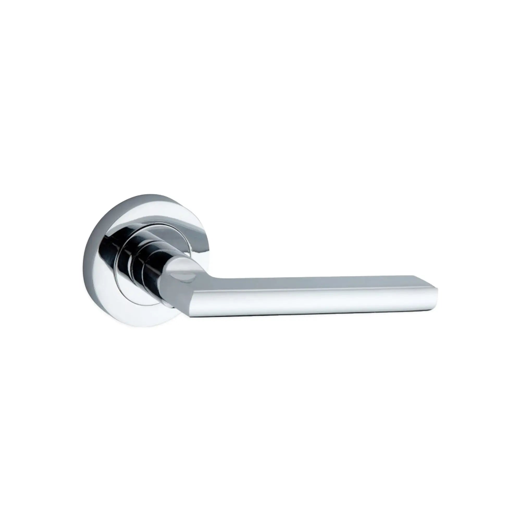 Drox Lever Door Handle Polished Chrome Spira