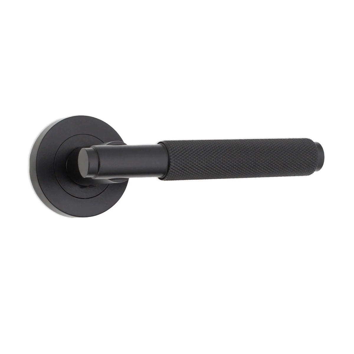 Connaught Lever on Rose Matt Black Spira