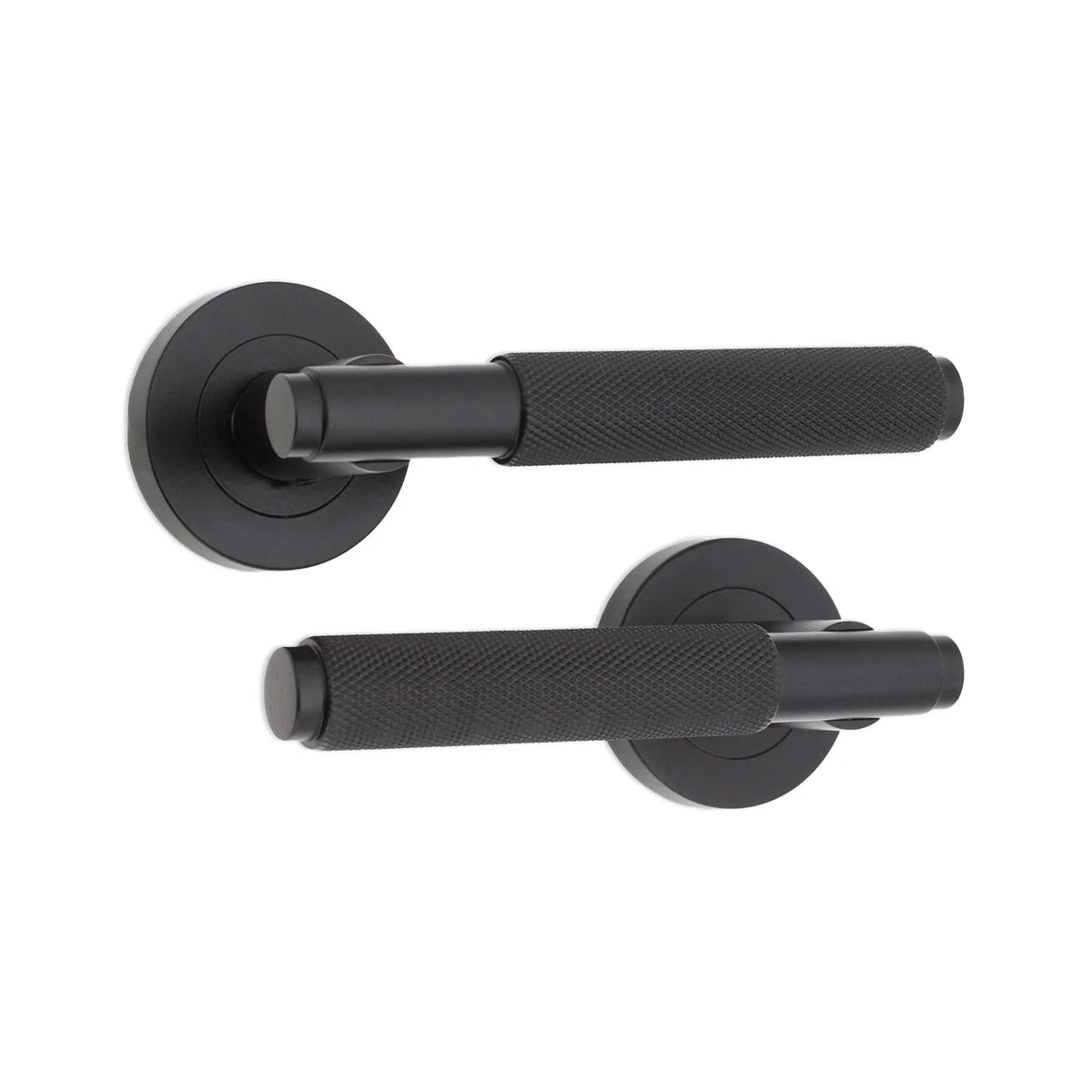 Connaught Lever on Rose Matt Black Spira