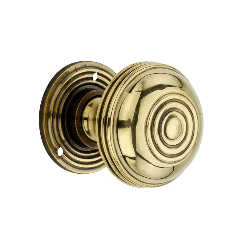 Bloxwich 50mm Rim/Mortice Door Knob Aged Bronze