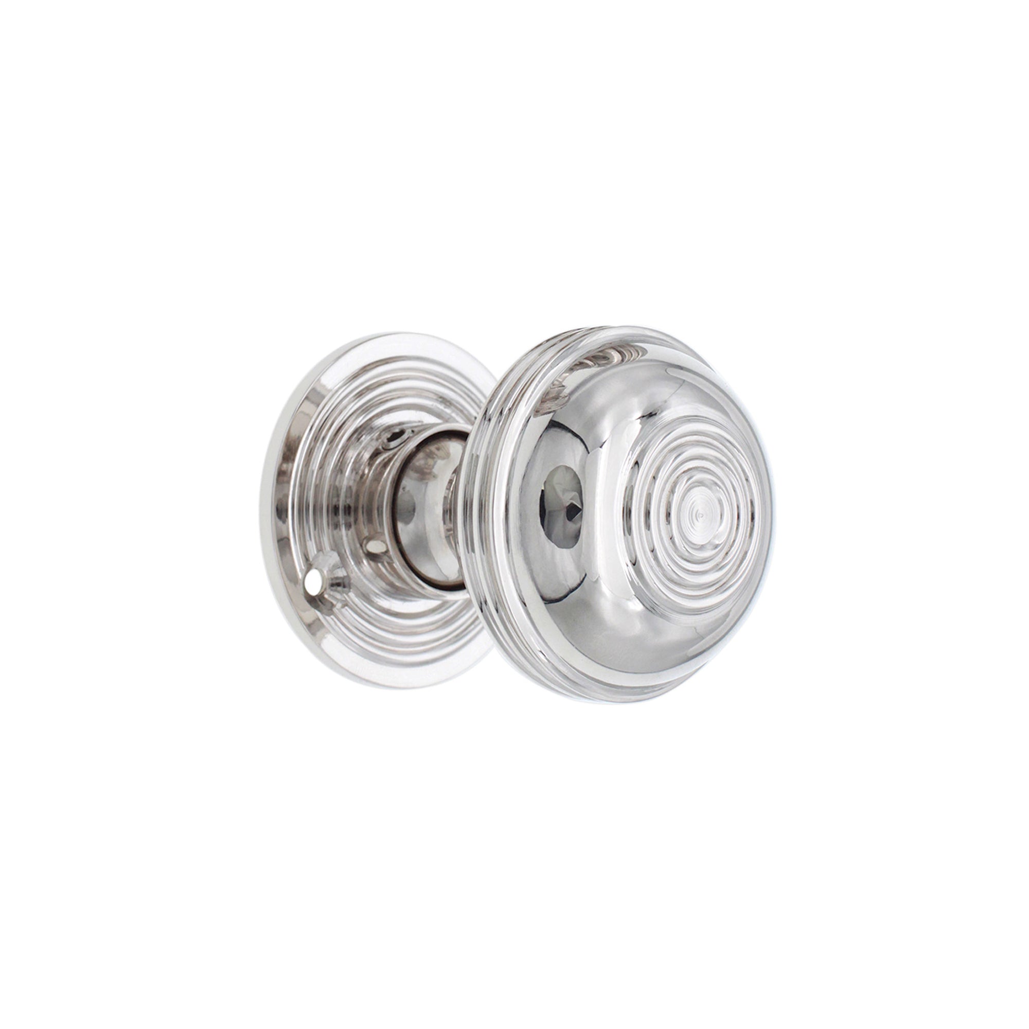Bloxwich 50mm Rim/Mortice Door Knob Polished Nickel