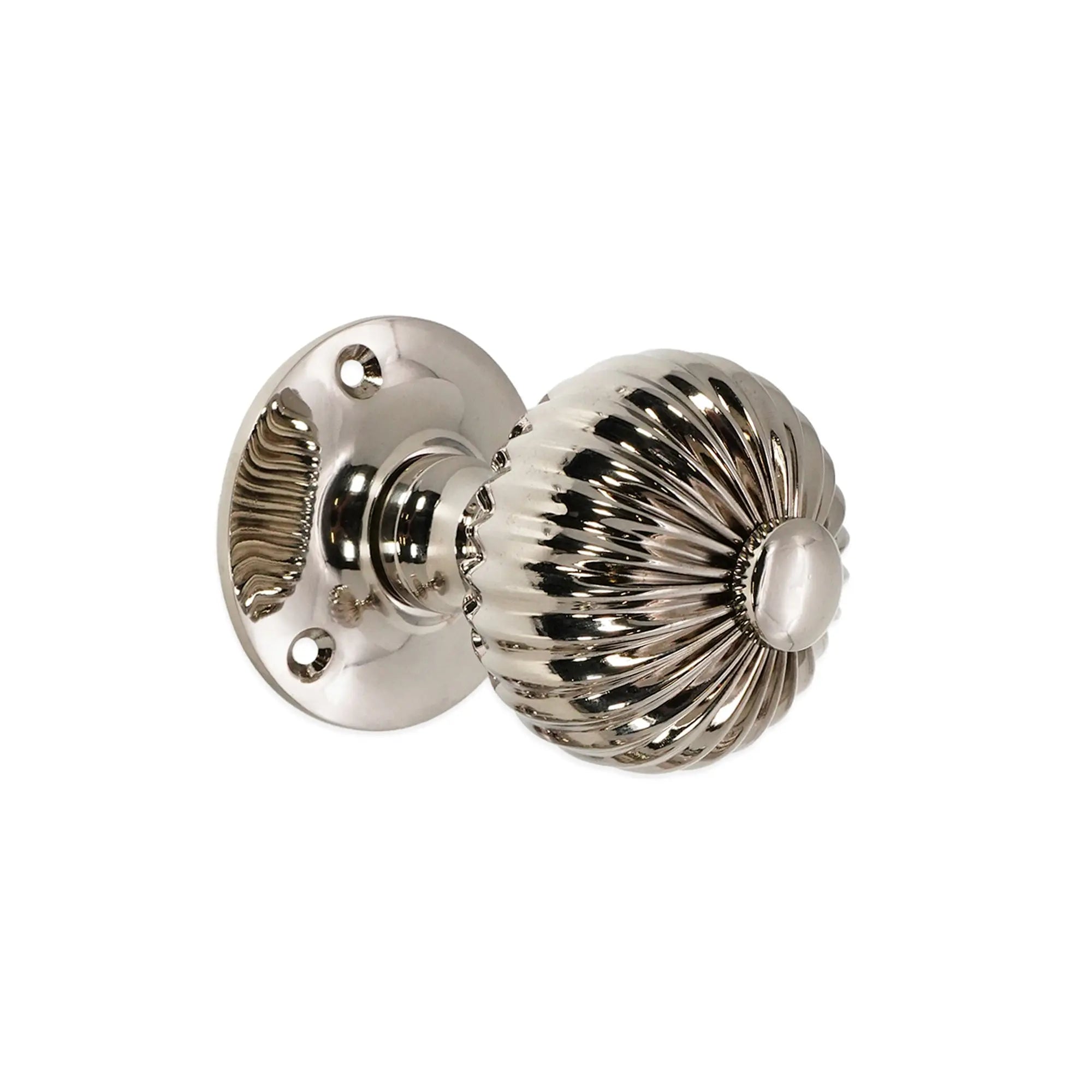 Regency Mortice Door Knob Polished Nickel Spira