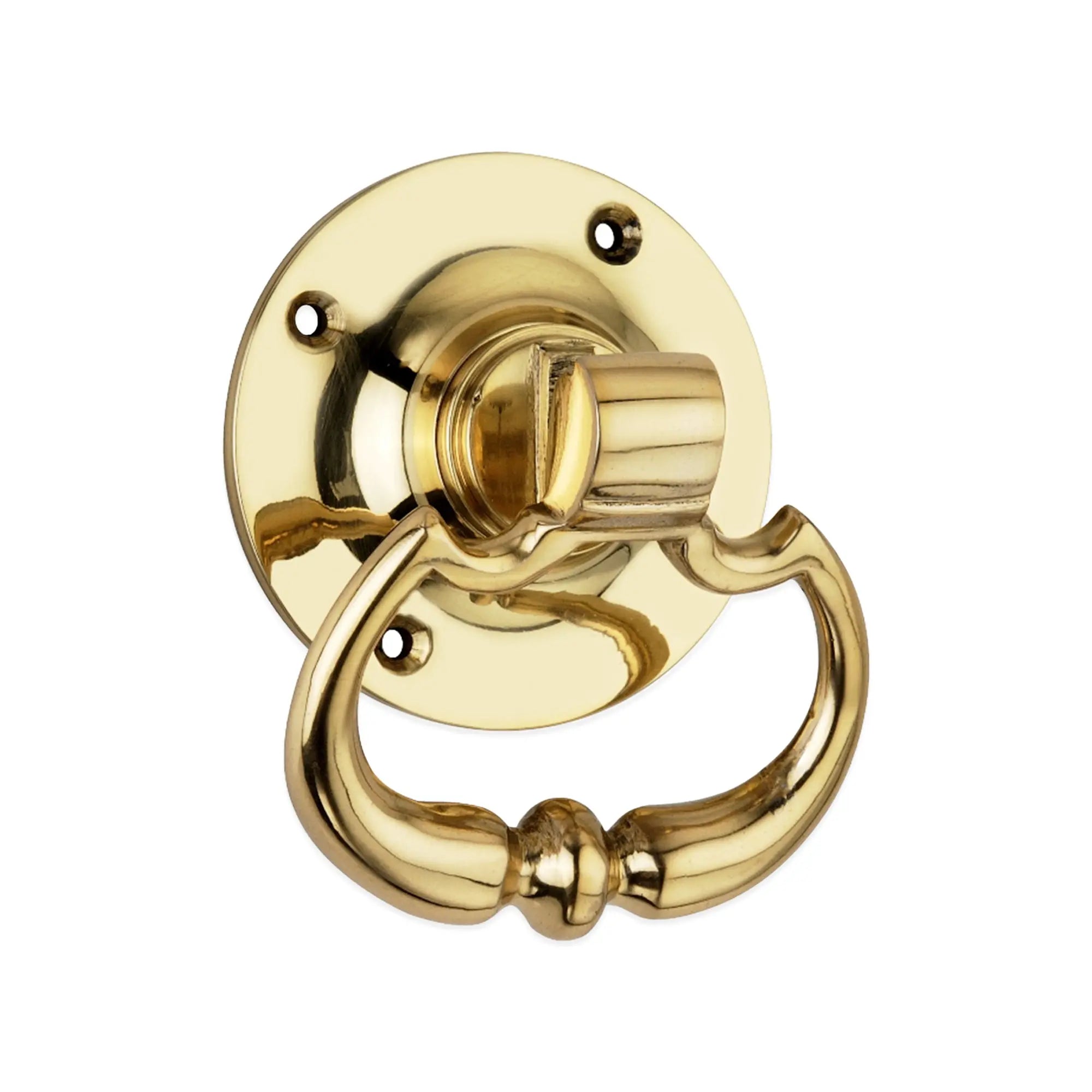 Dutch Drop handle Polished Brass Spira