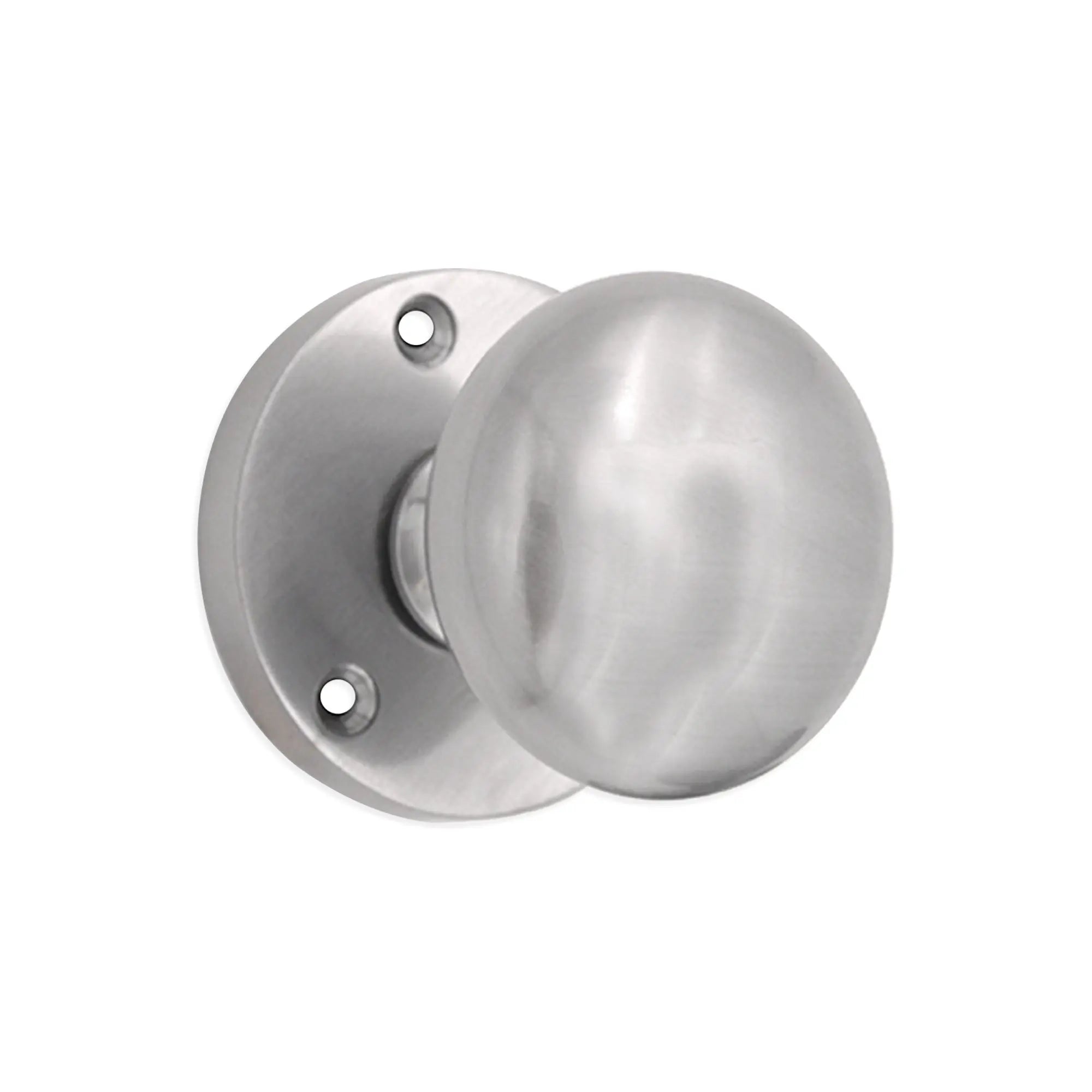 Victorian Door Knob Satin Chrome Spira