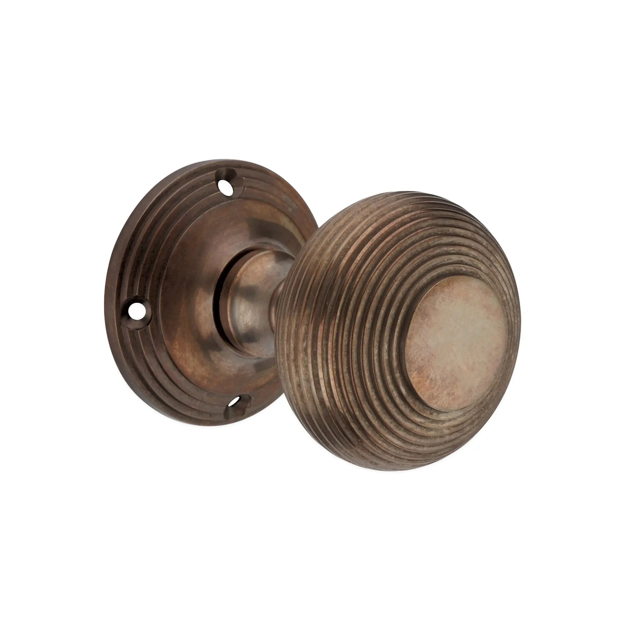 Beehive Door Knob 55mm Antique Spira