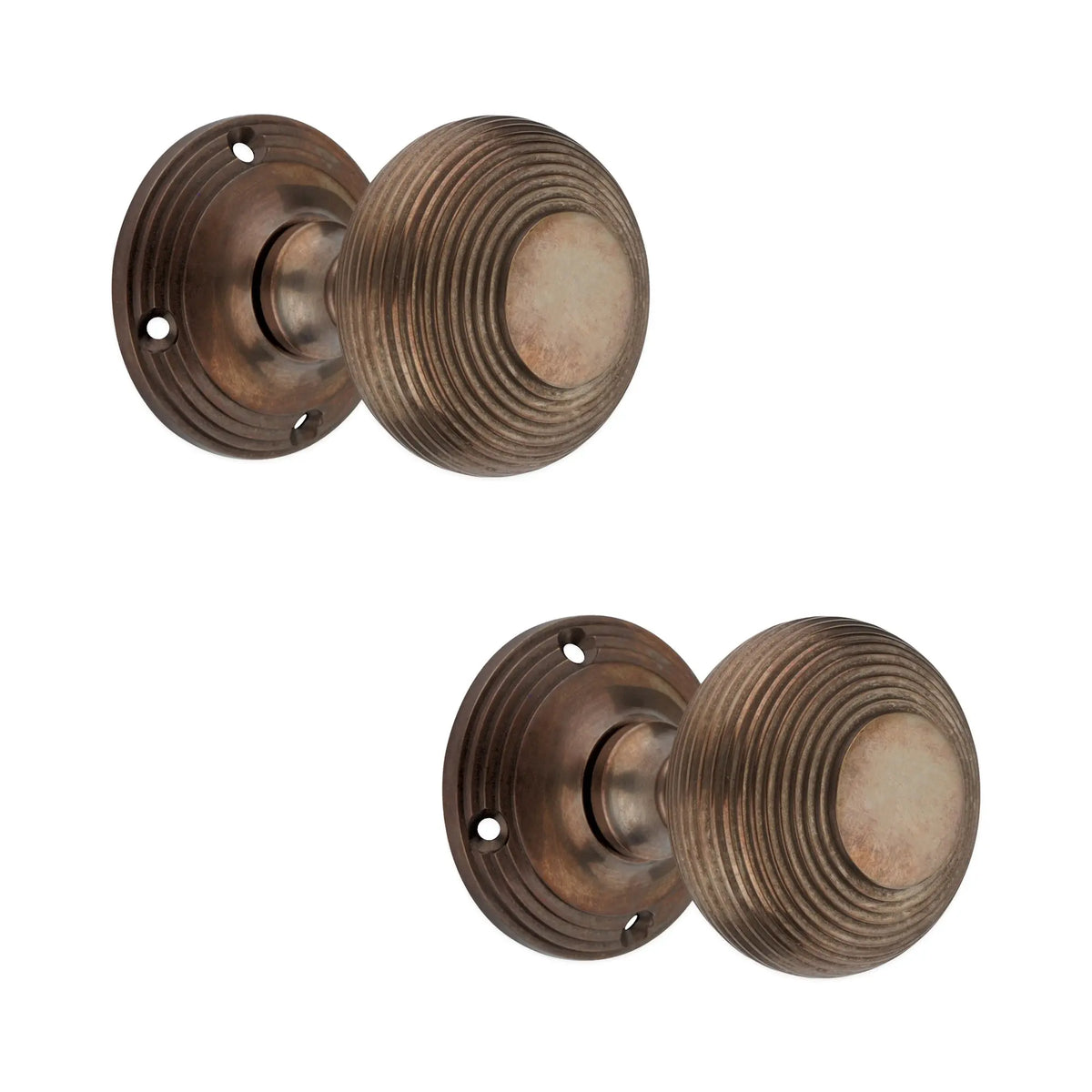 Beehive Door Knob 55mm Antique Spira