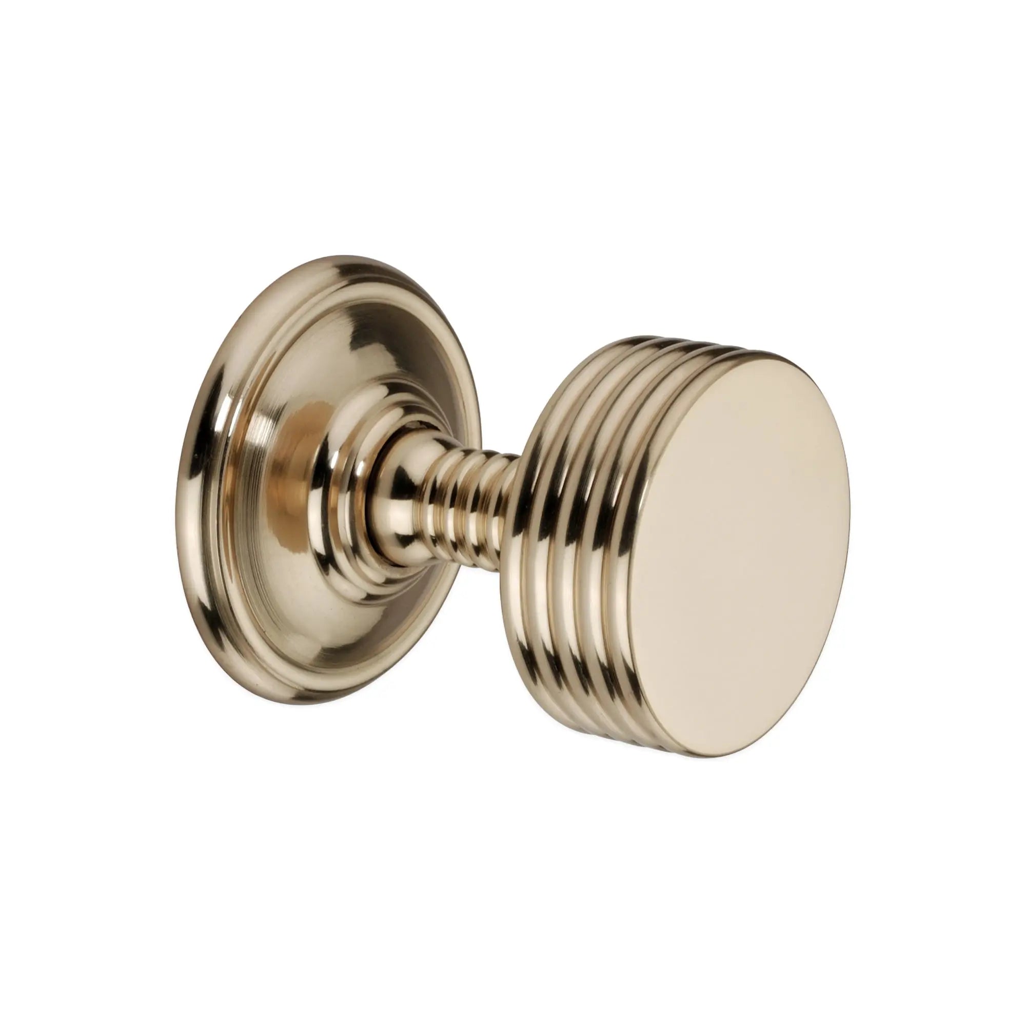 Oxford Mortice Door Knob Polished Brass Spira