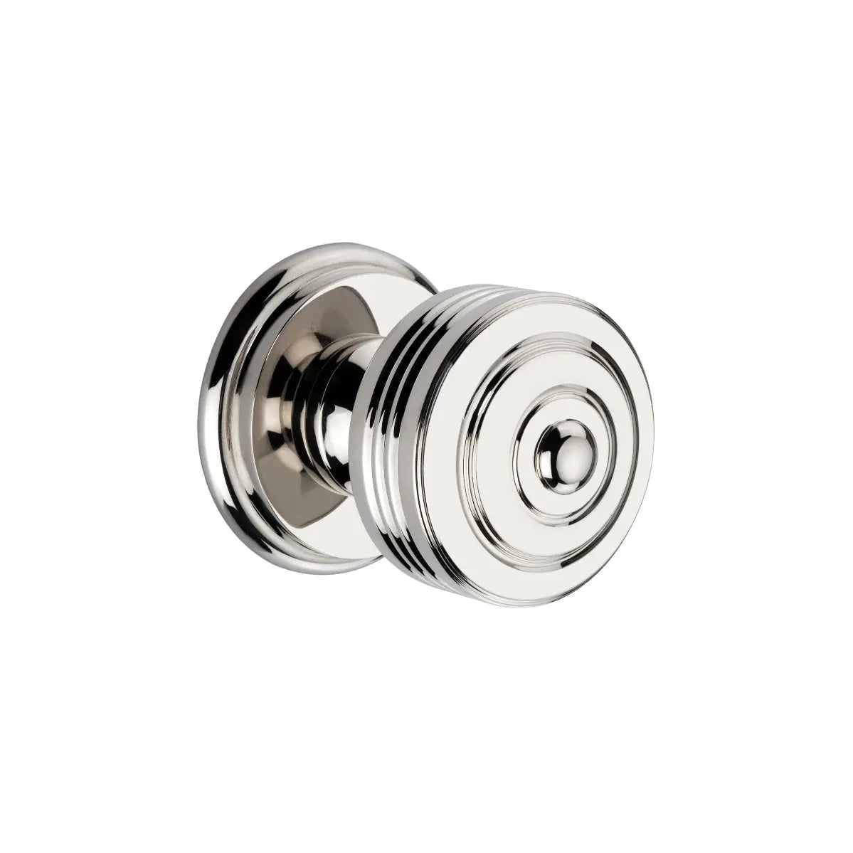 Carter Mortice/Rim Door Knob Polished Nickel Spira