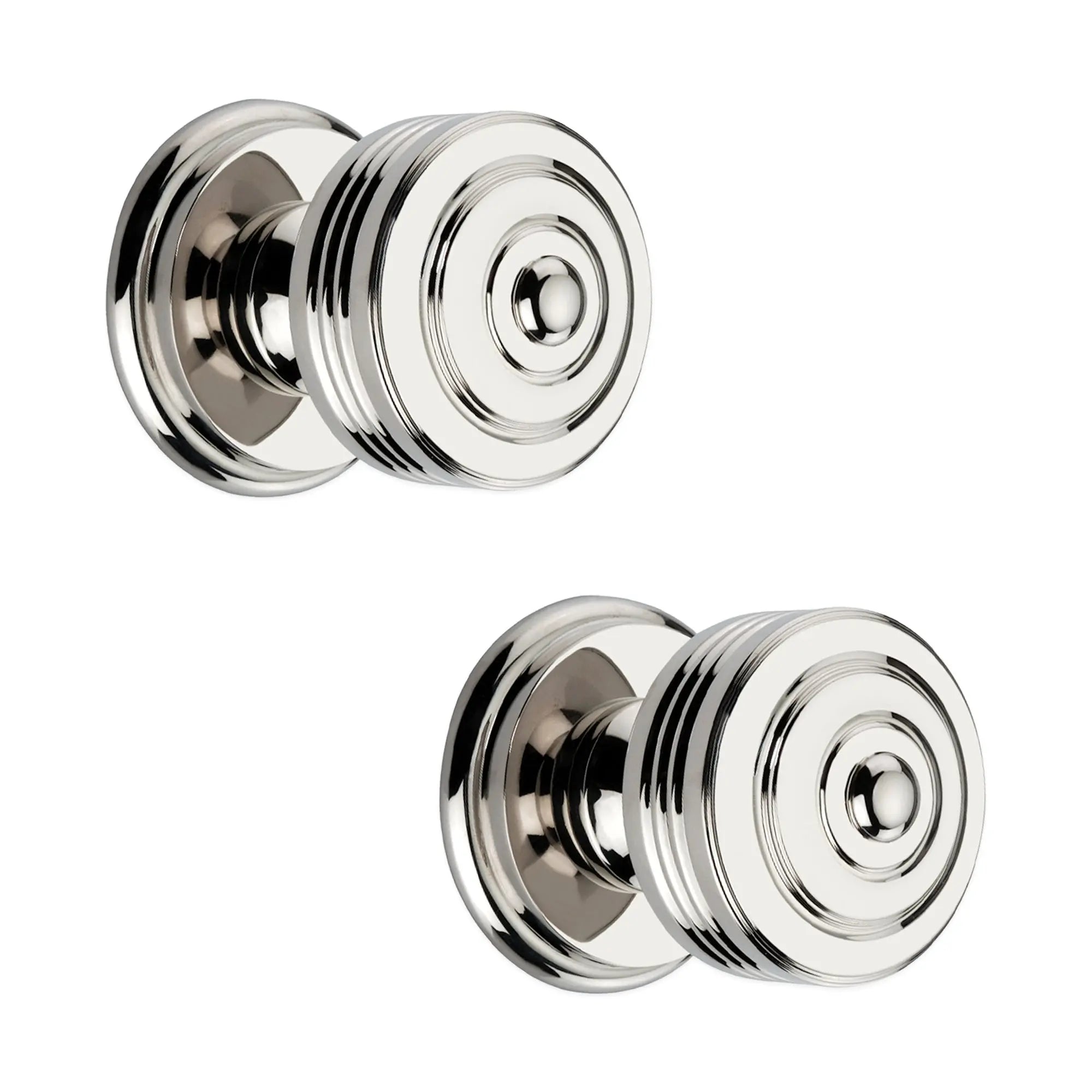 Carter Mortice Door Knob Polished Nickel Spira