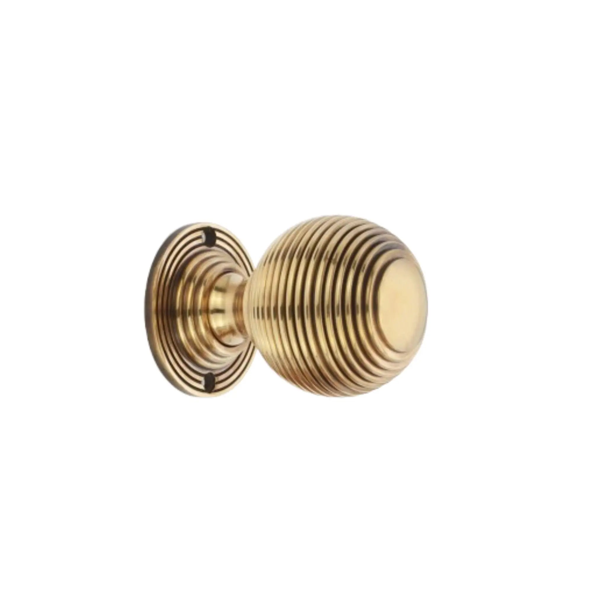 Reeded 60mm Rim/Mortice Door Knob Spira