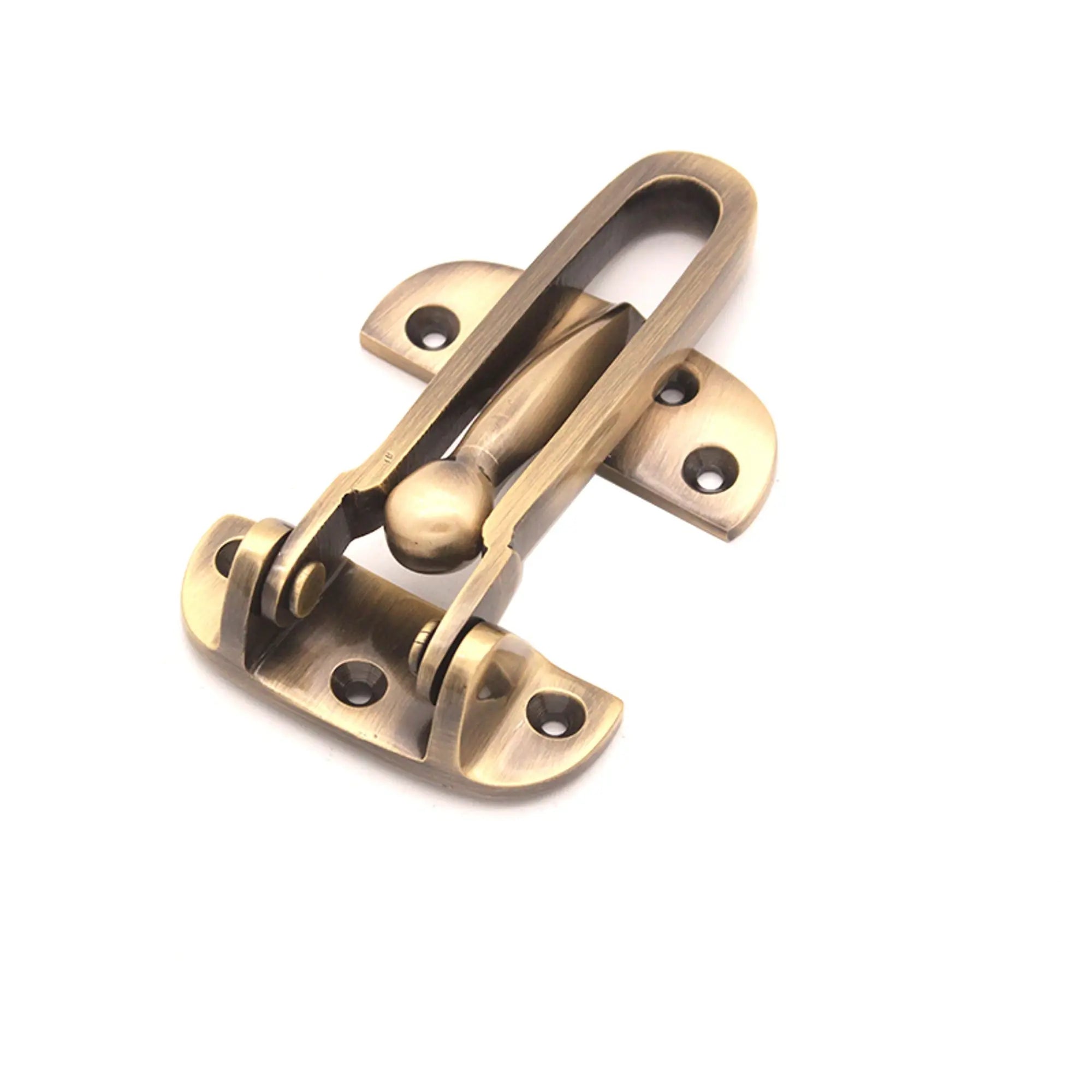 Brass Door Guard 105mm Antique Brass Spira