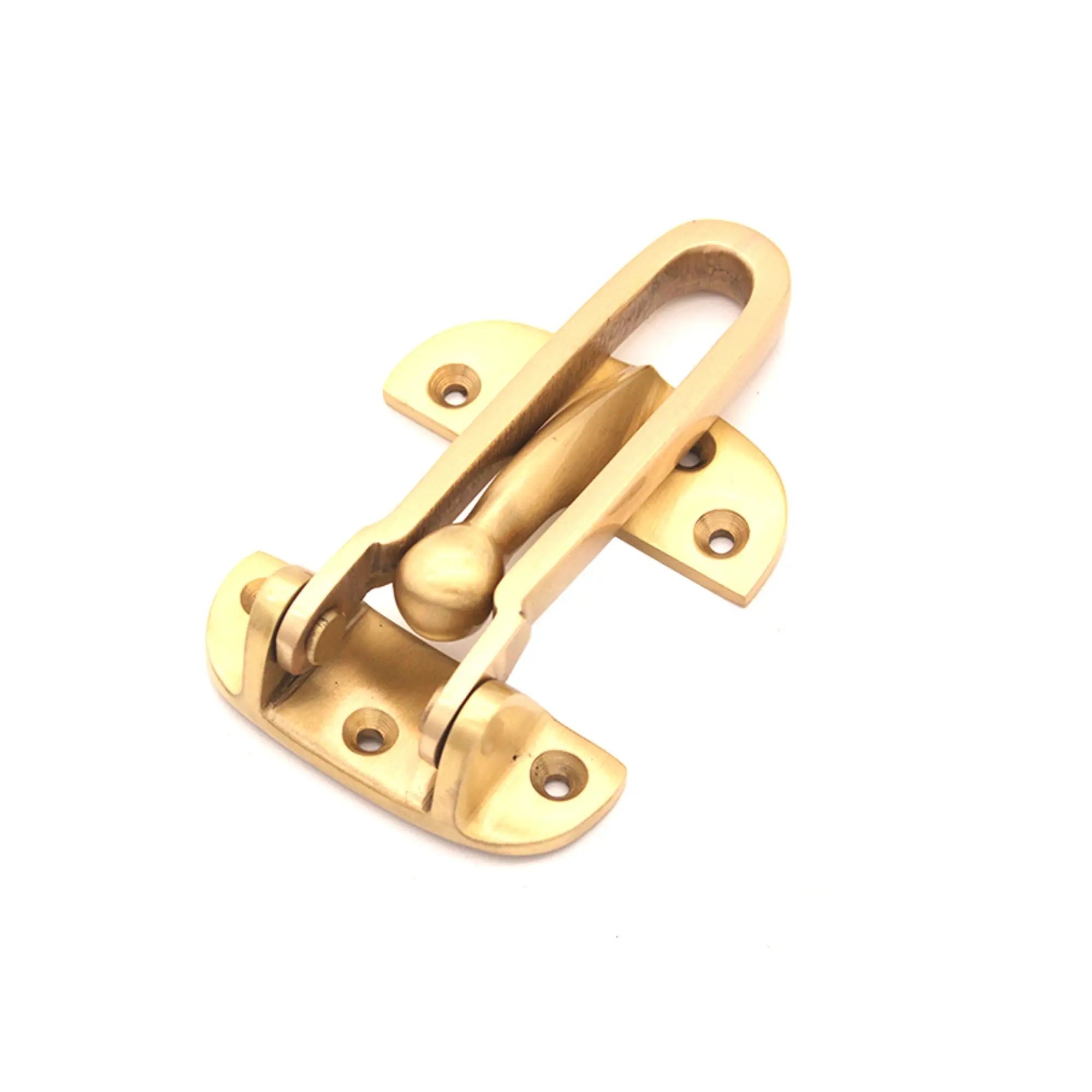 Brass Door Guard 105mm Satin Brass Spira