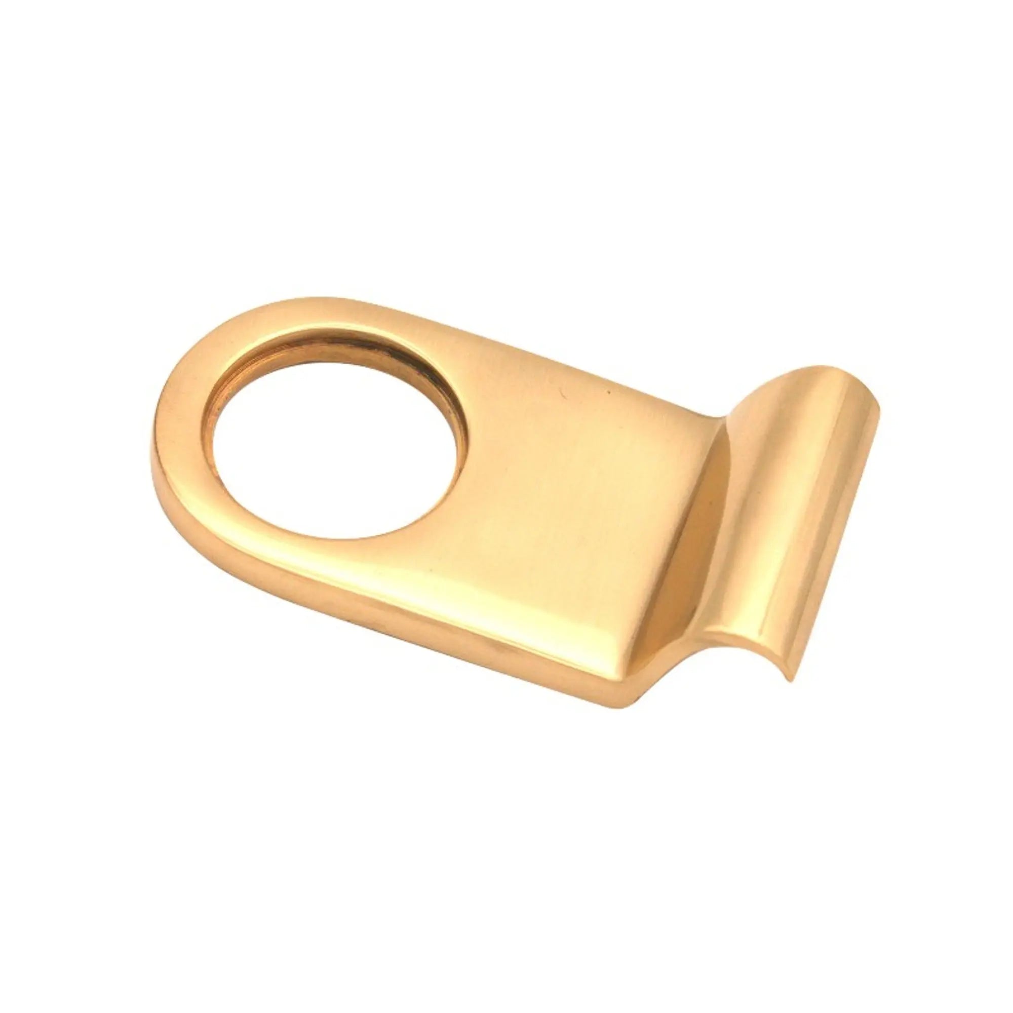 Victorian Cylinder Pull Polished Brass Spira