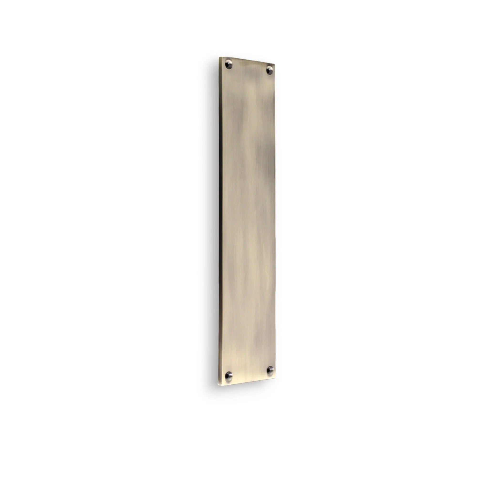 Victorian Finger Plate 300mm Antique Brass Spira