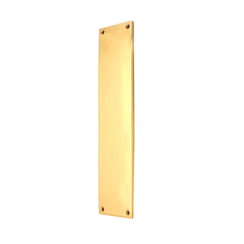 Victorian Finger Plate 275mm Polished Brass Spira