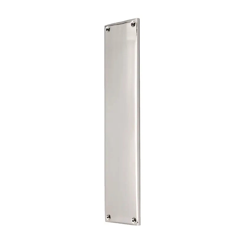 Victorian Finger Plate 275mm Polished Chrome Spira