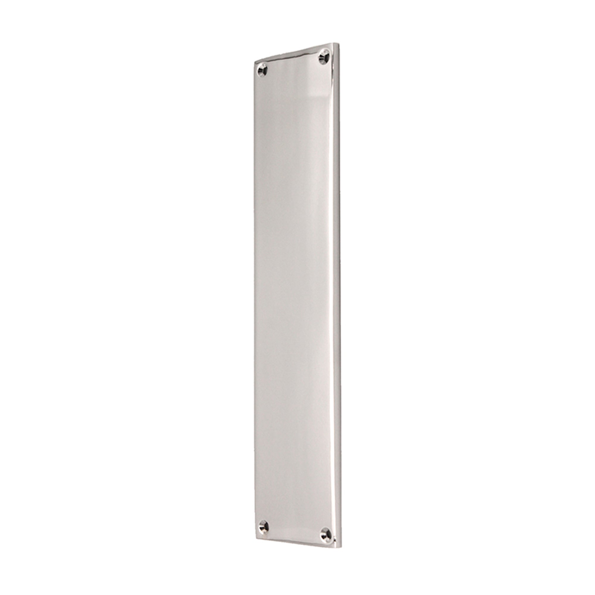 Victorian Finger Plate 300mm Polished Chrome