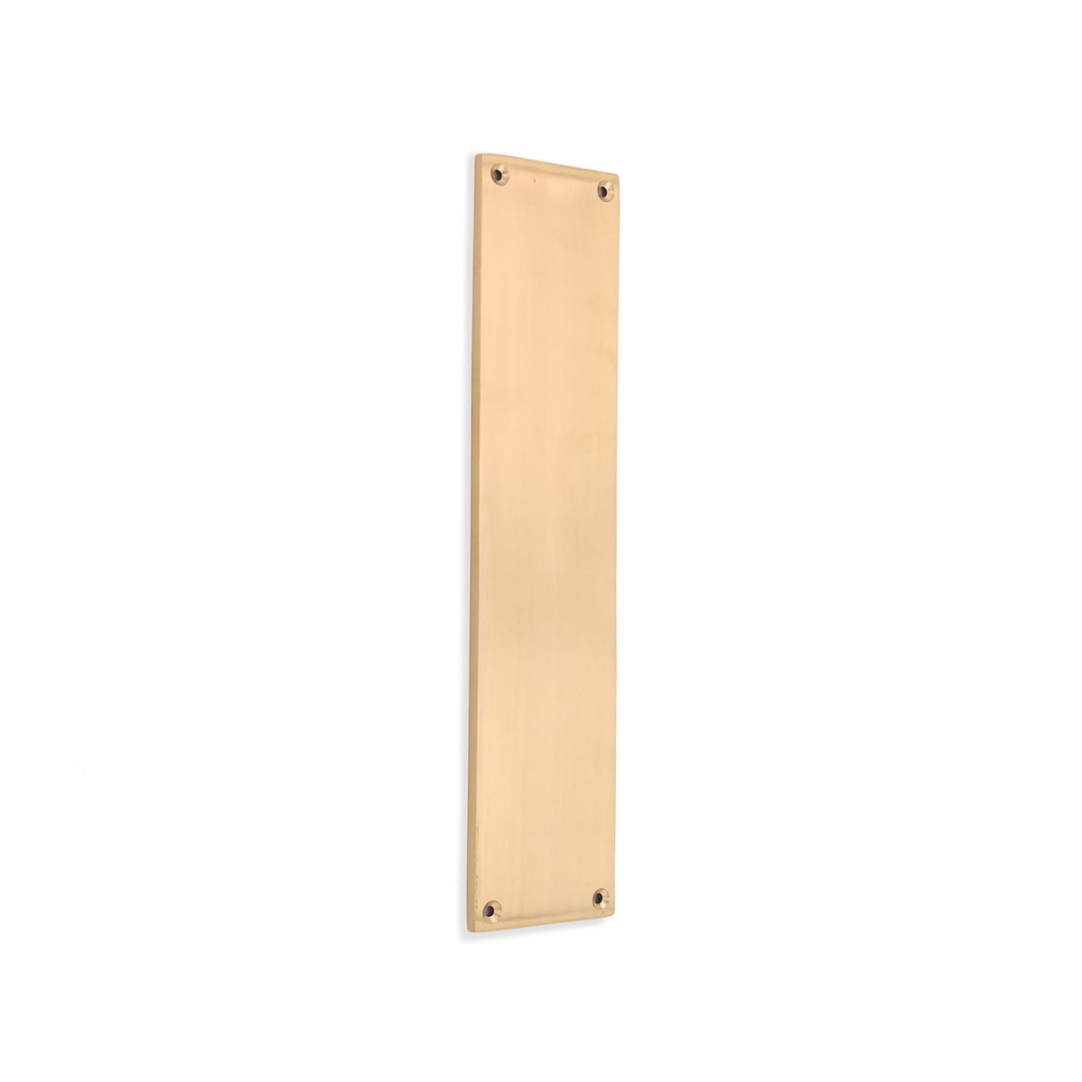 Victorian Finger Plate 300mm Satin Brass