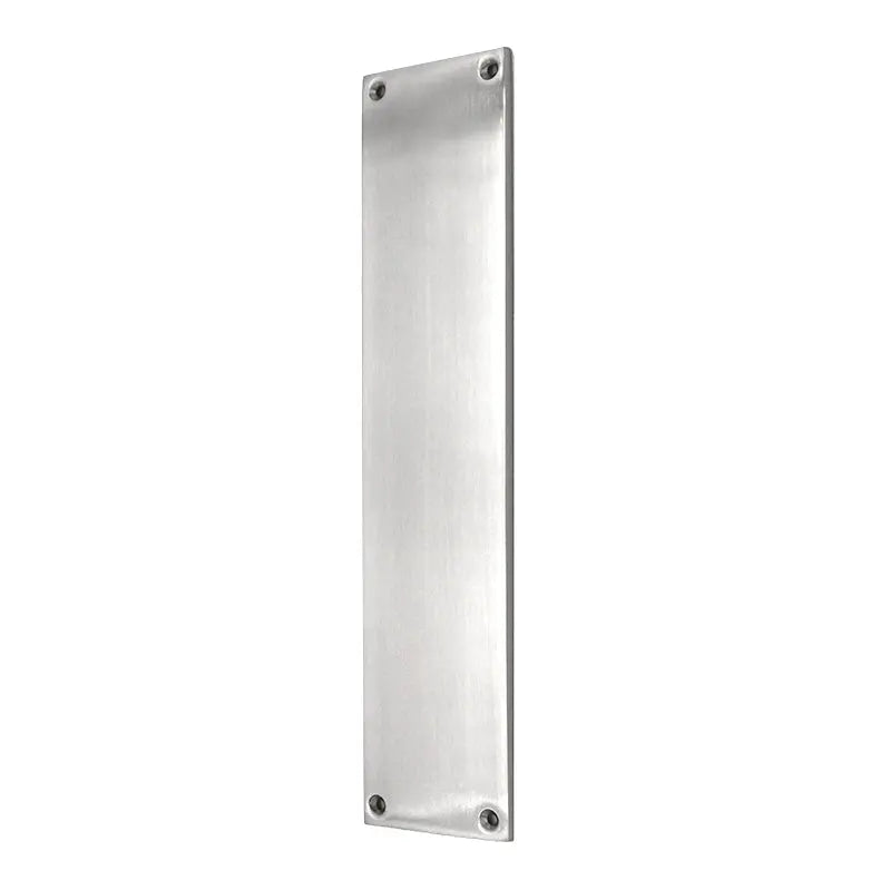 Victorian Finger Plate 275mm Satin Chrome Spira