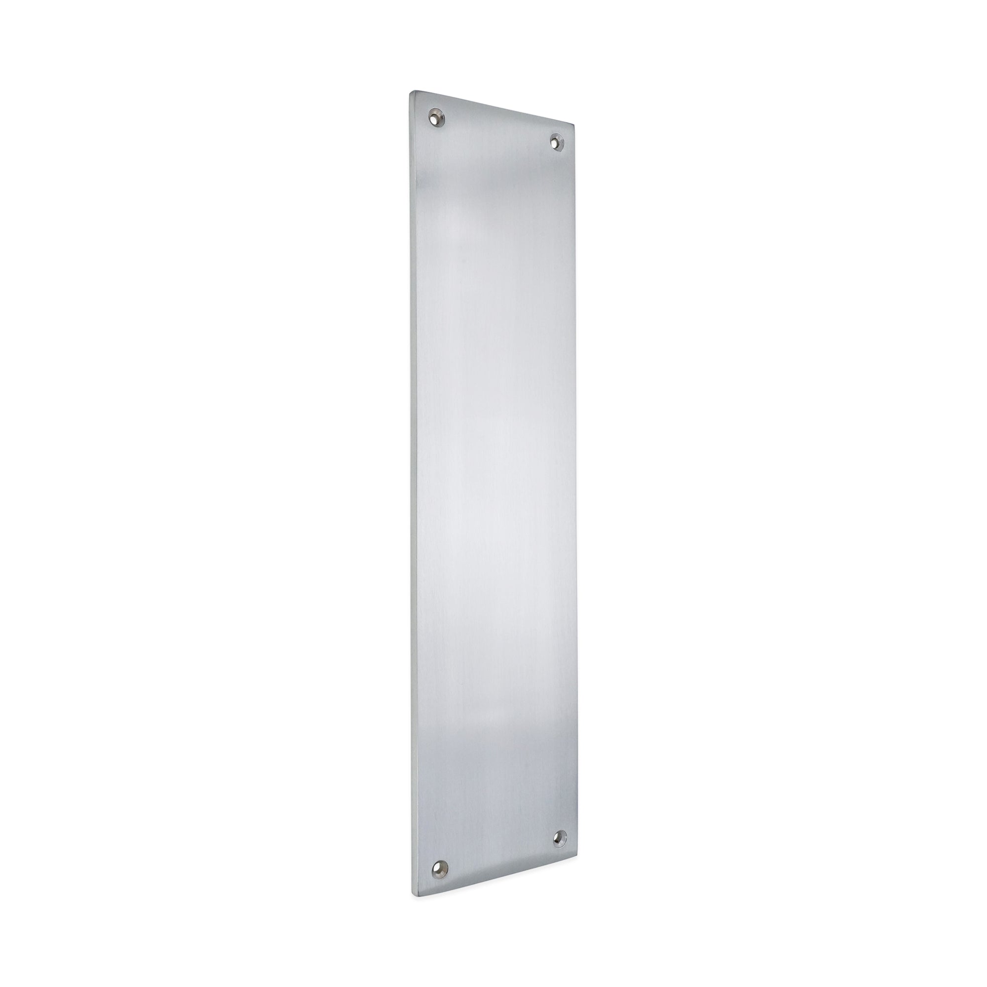 Victorian Finger Plate 300mm Satin Chrome