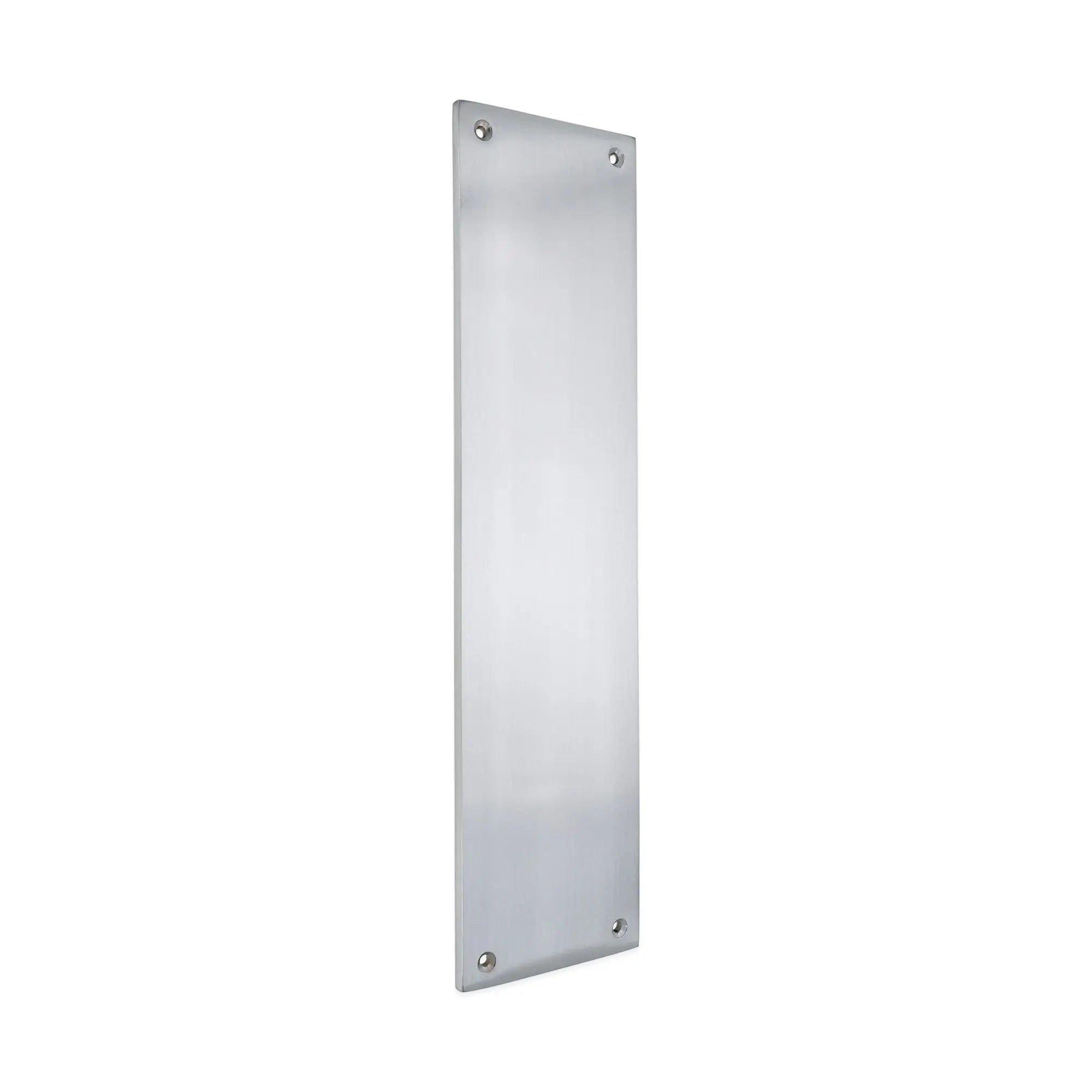 Victorian Finger Plate 300mm Satin Chrome Spira