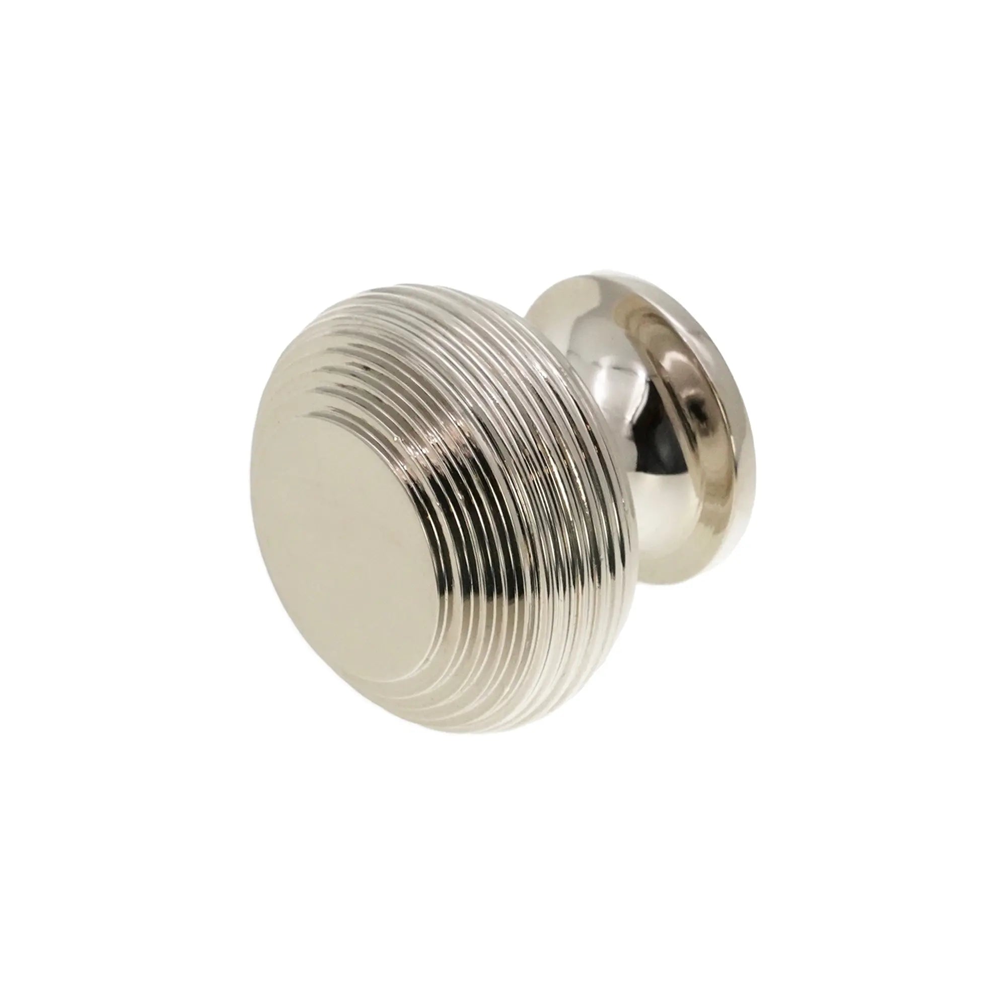 Beehive Large 40mm Cupboard Knob Polished Nickel Spira