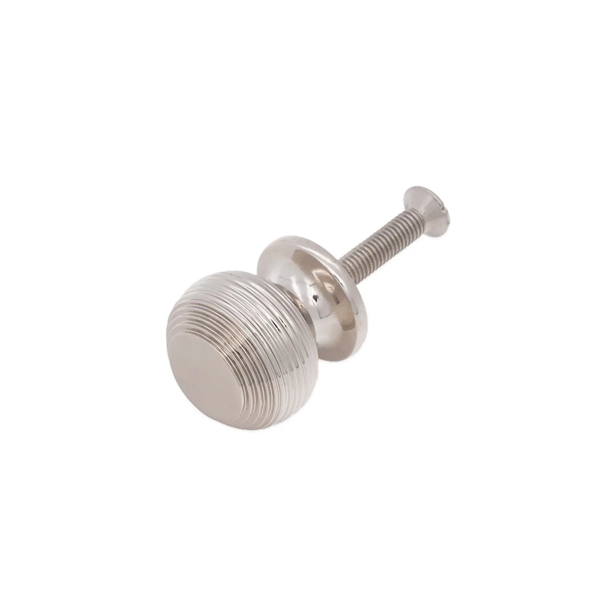 Beehive Small 30mm Cupboard Knob Polished Nickel Spira