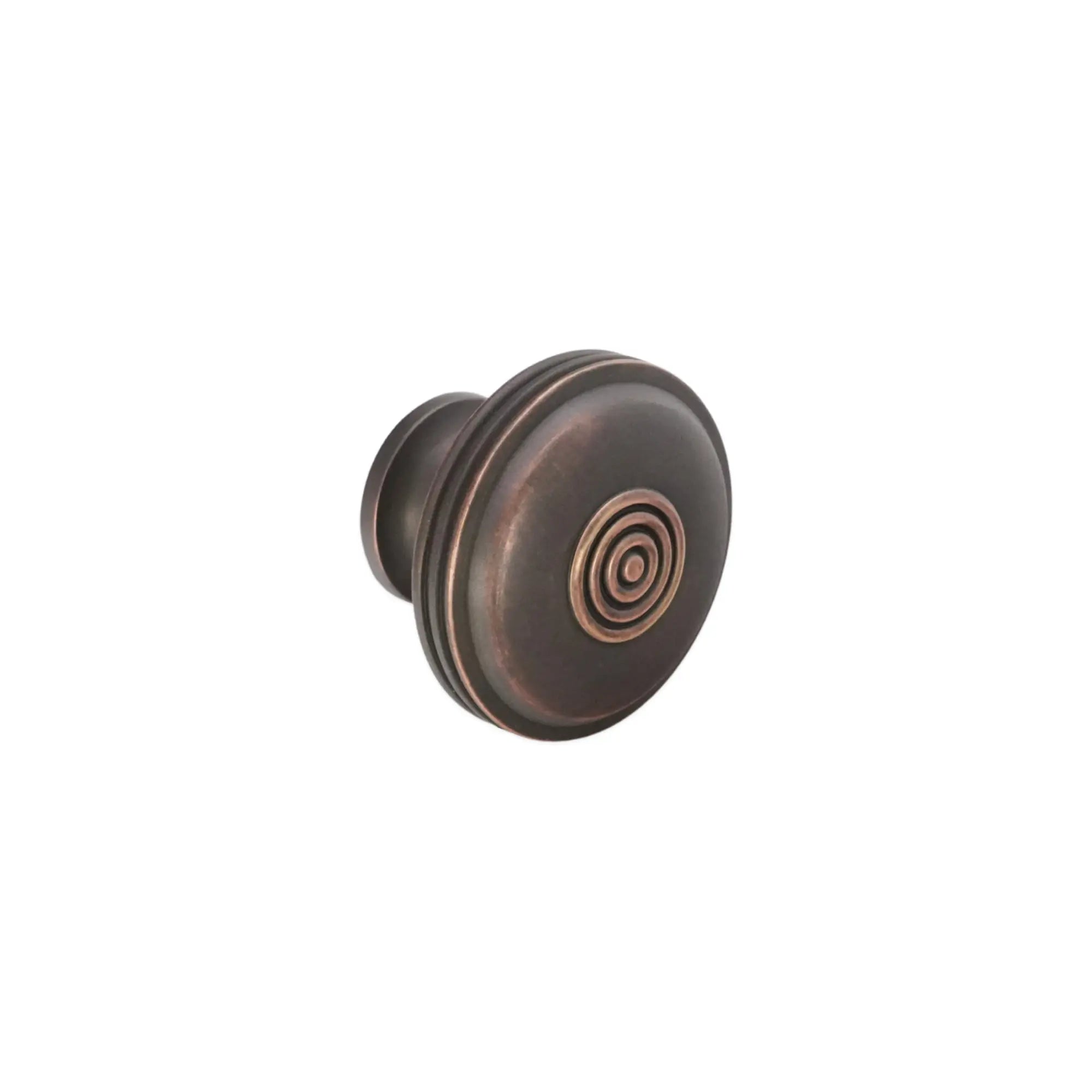 Bloxwich Large 40mm Cupboard Knob Aged Bronze Spira