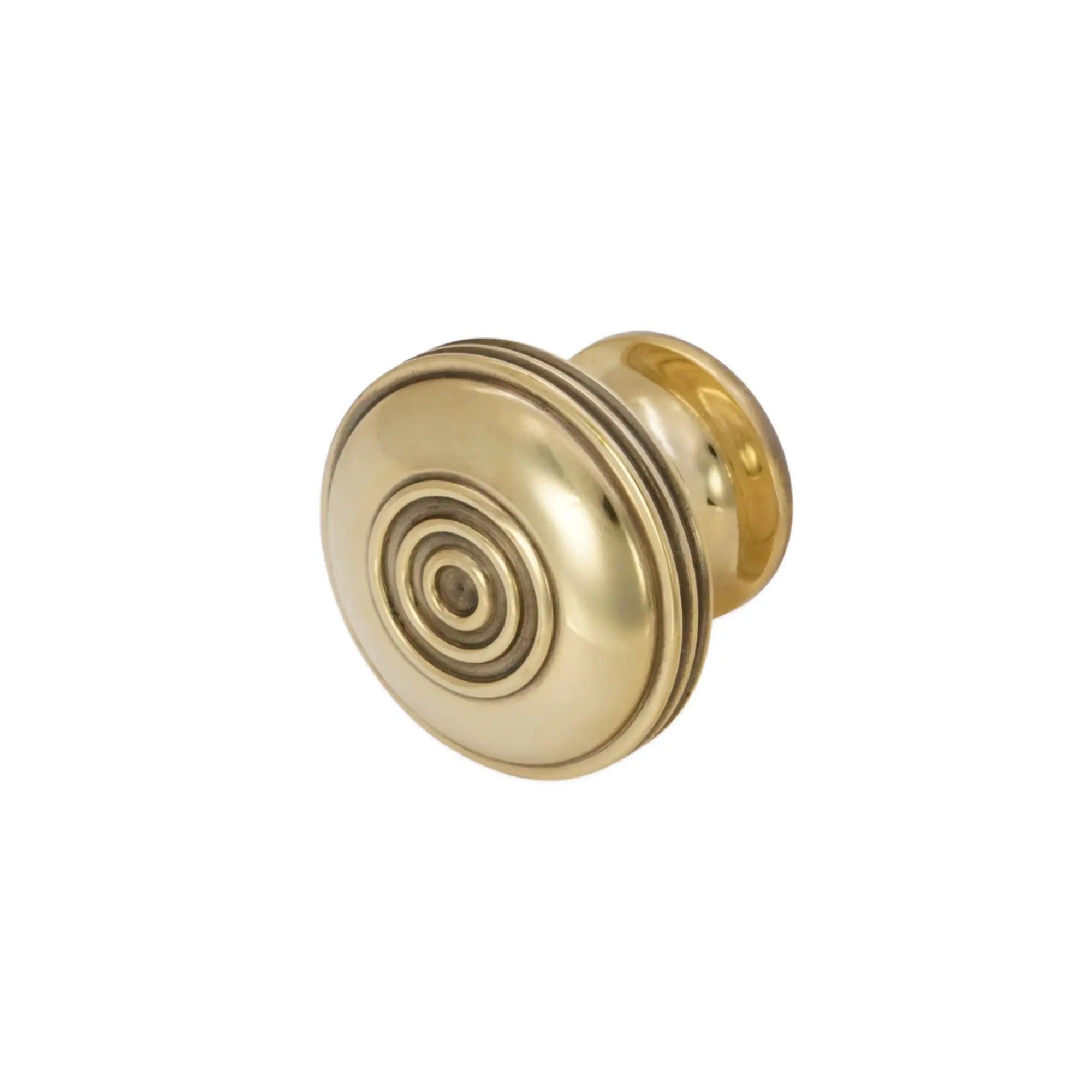 Bloxwich Large 40mm Cupboard Knob Aged Brass Spira
