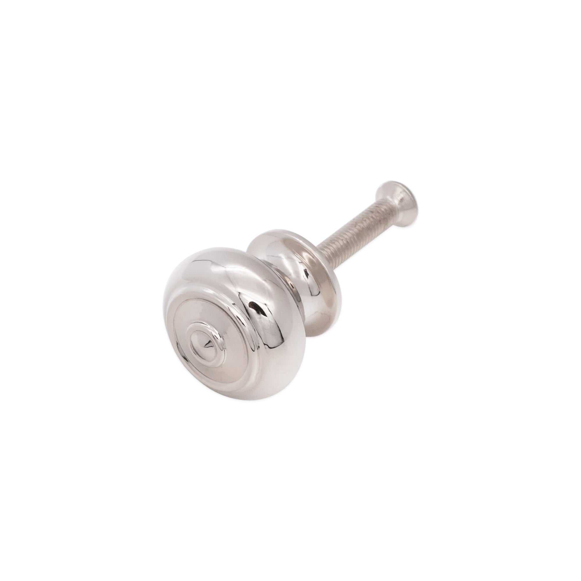 Bloxwich Small 30mm Cupboard Knob Polished Nickel