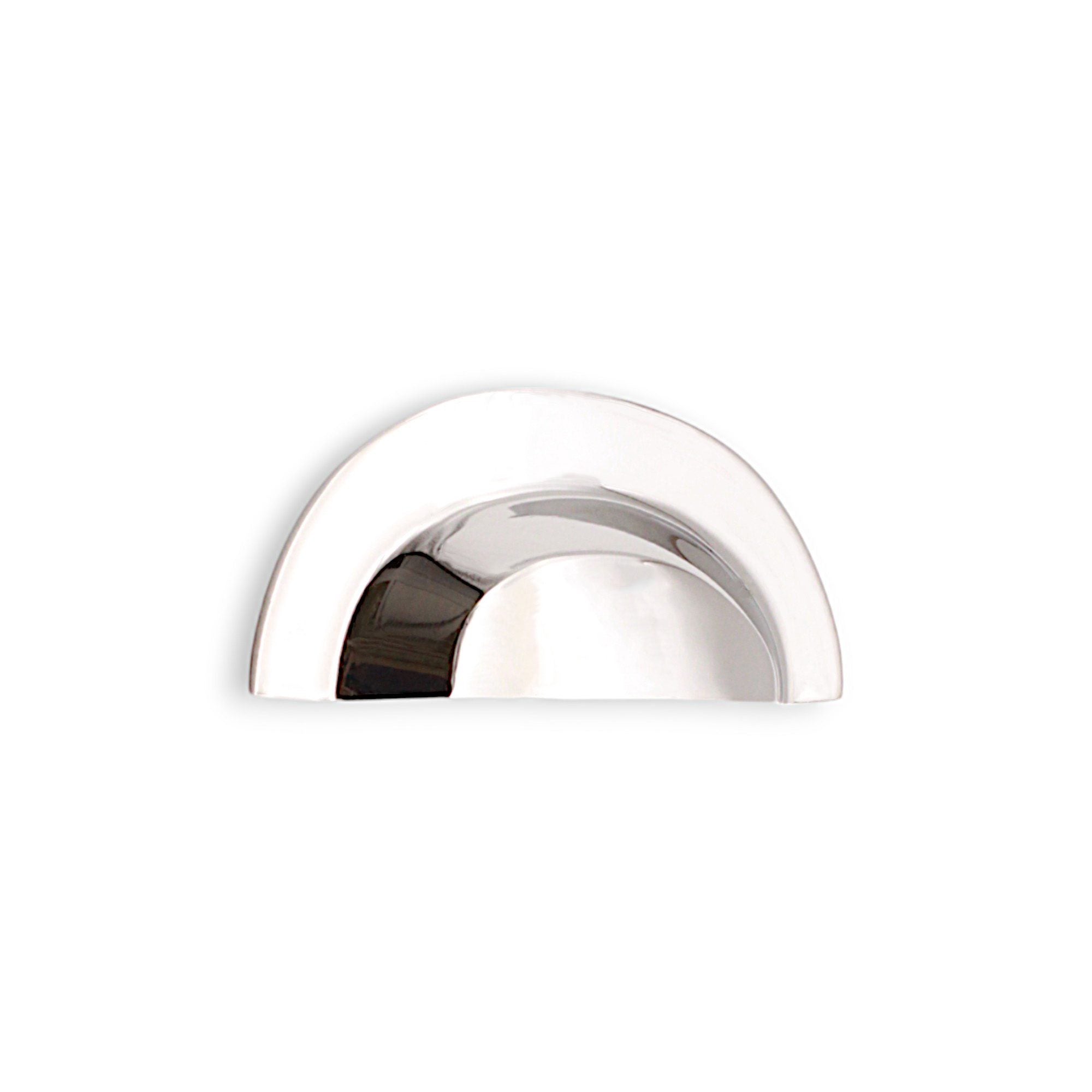 Slim Cup Handle Large Polished Nickel