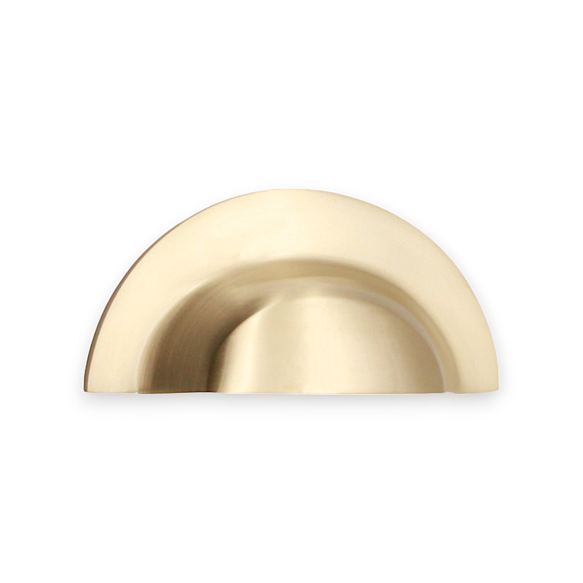 Slim Cup Handle Large Satin Brass