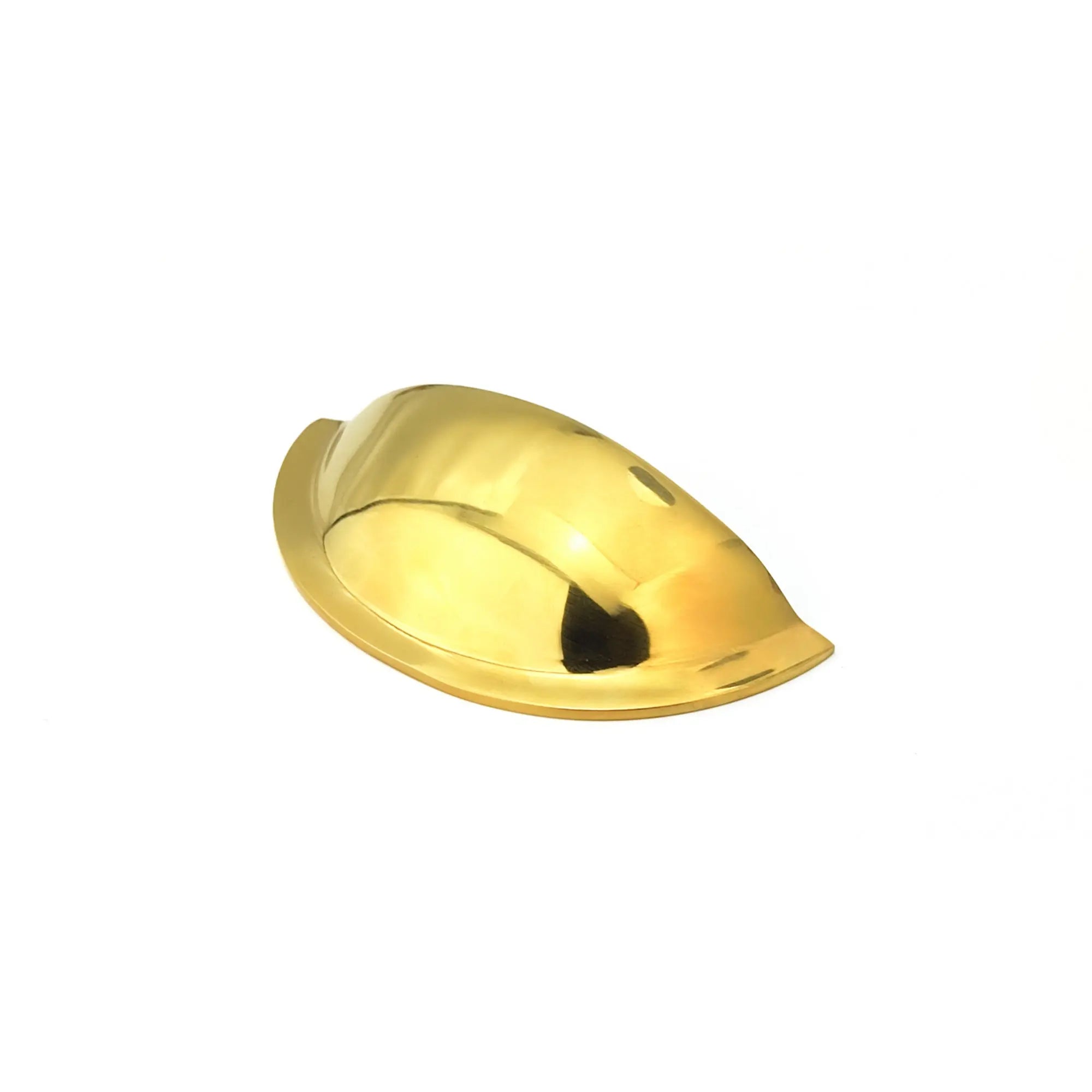 Slim Cup Handle Small Polished Brass Unlacquered Spira