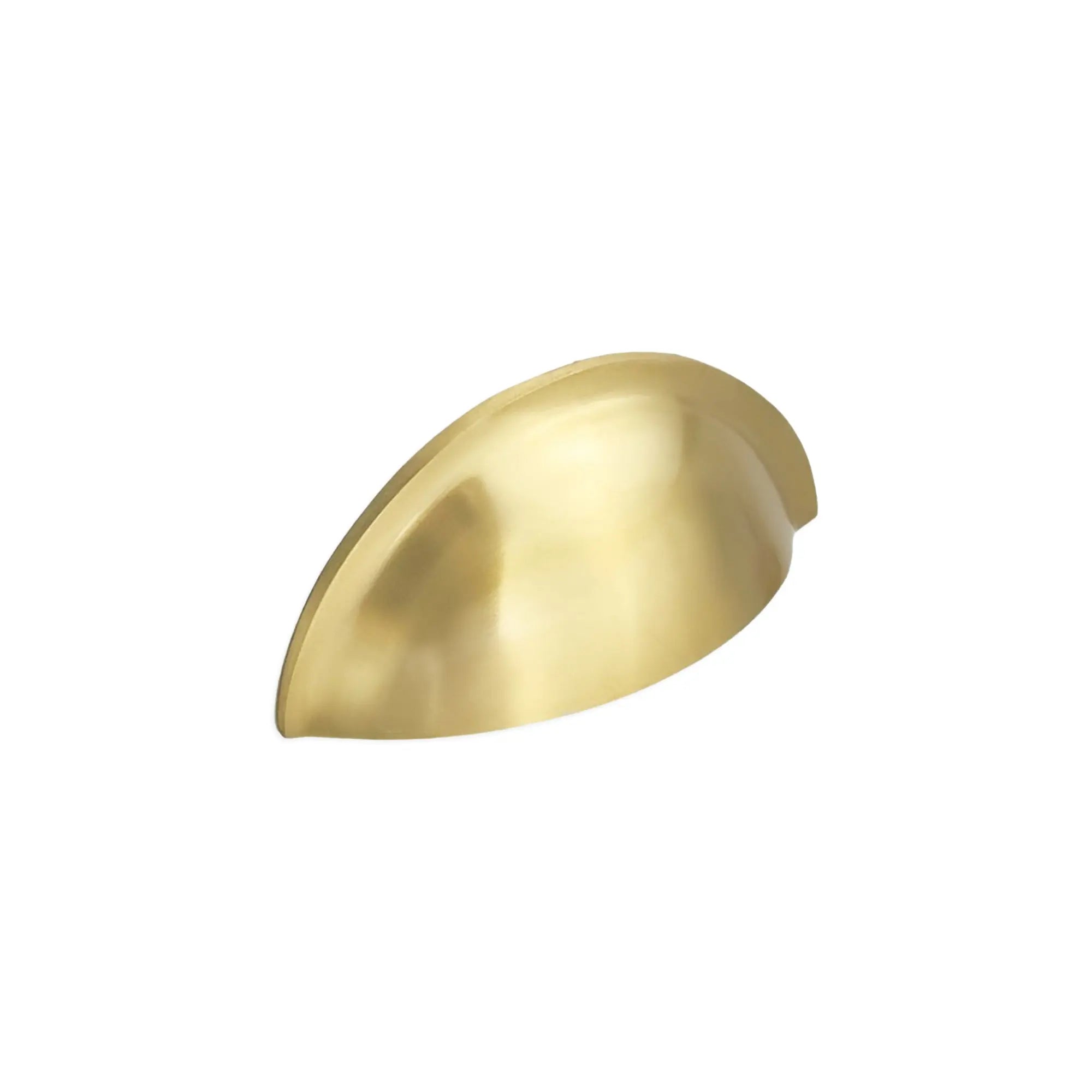 Slim Cup Handle Small Satin Brass Spira