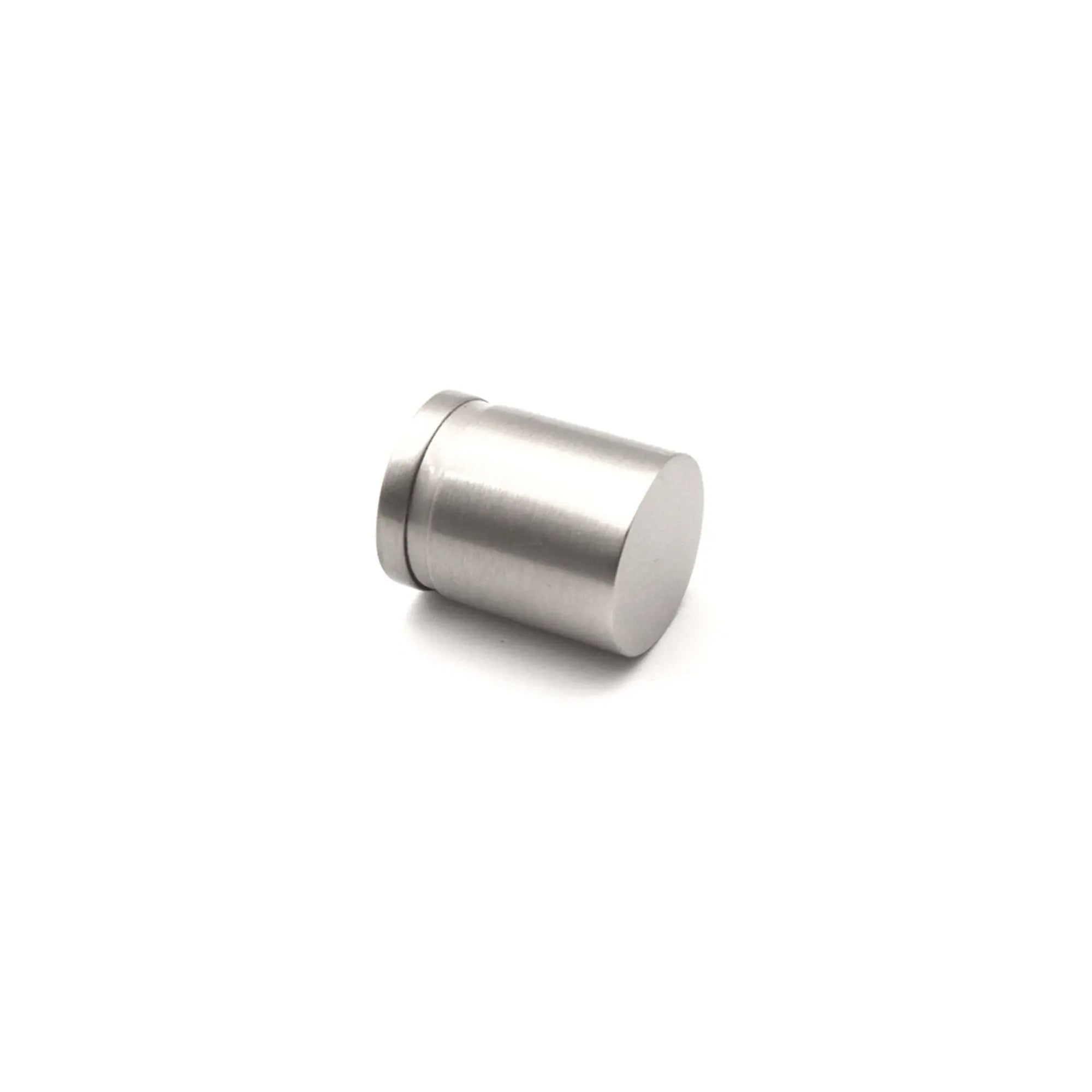 Cylinder Cupboard Pull Satin Silver Spira
