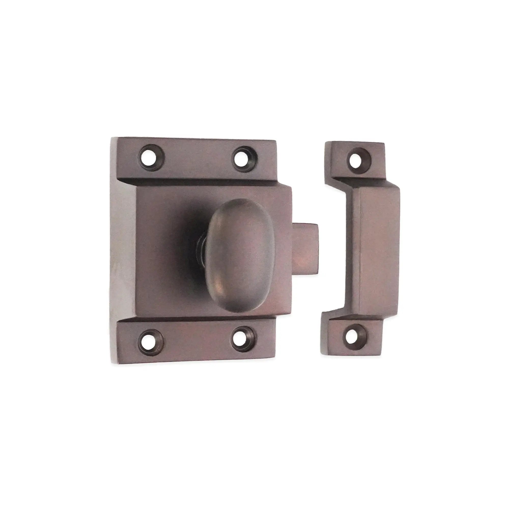 Cupboard Catch Aged Bronze Spira