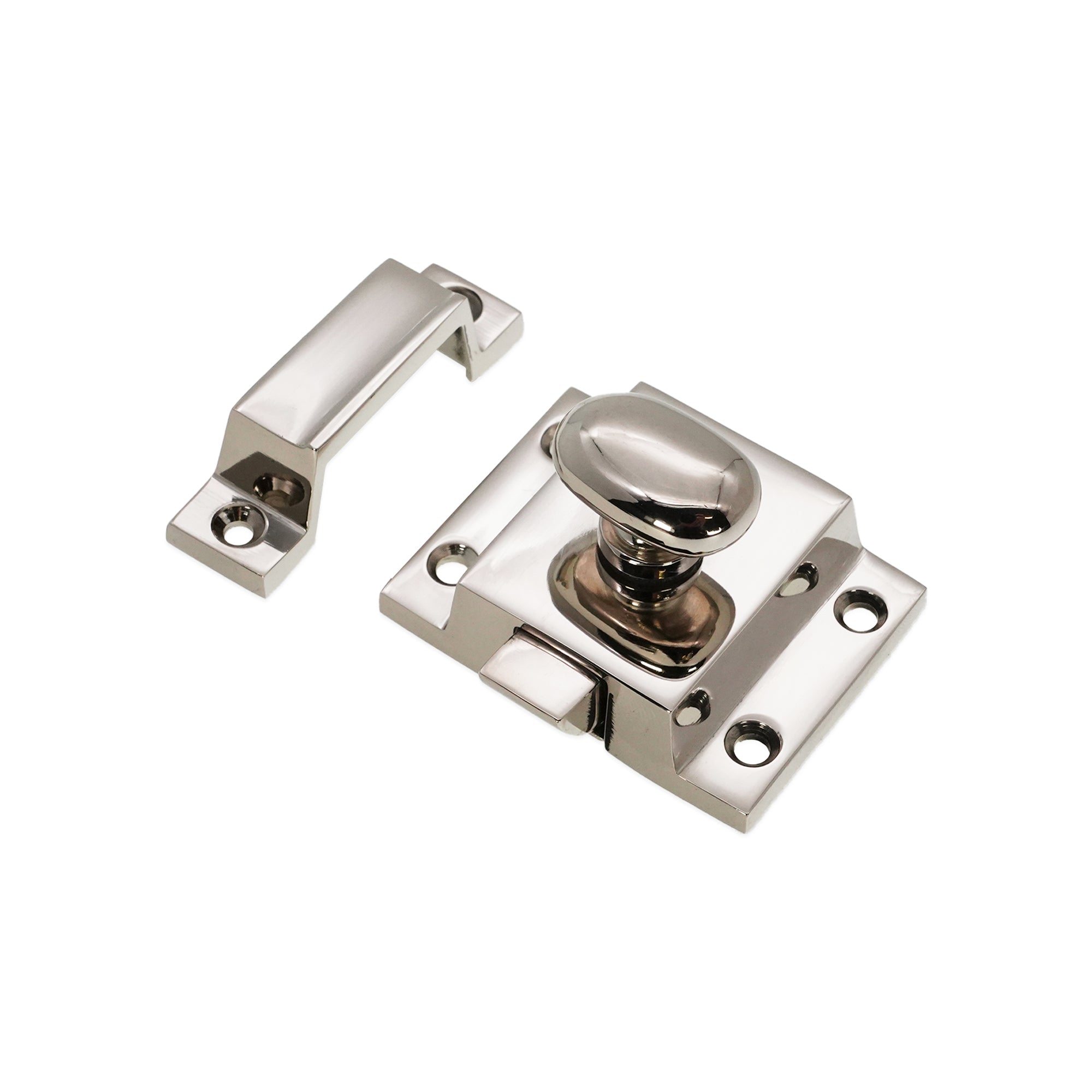 Cupboard Catch Polished Nickel