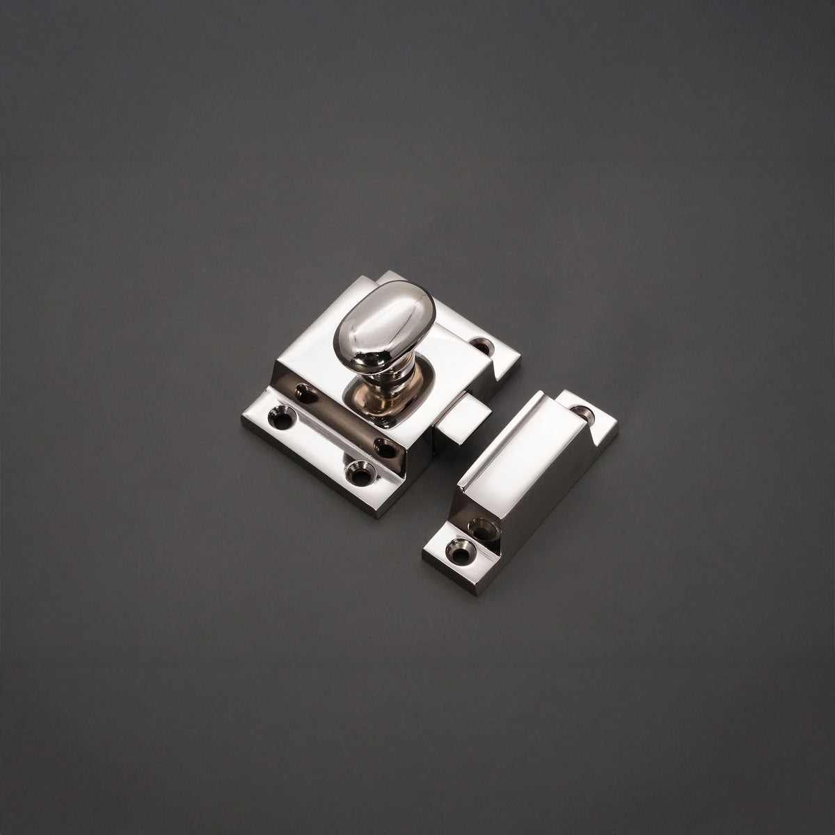 Cupboard Catch Polished Nickel