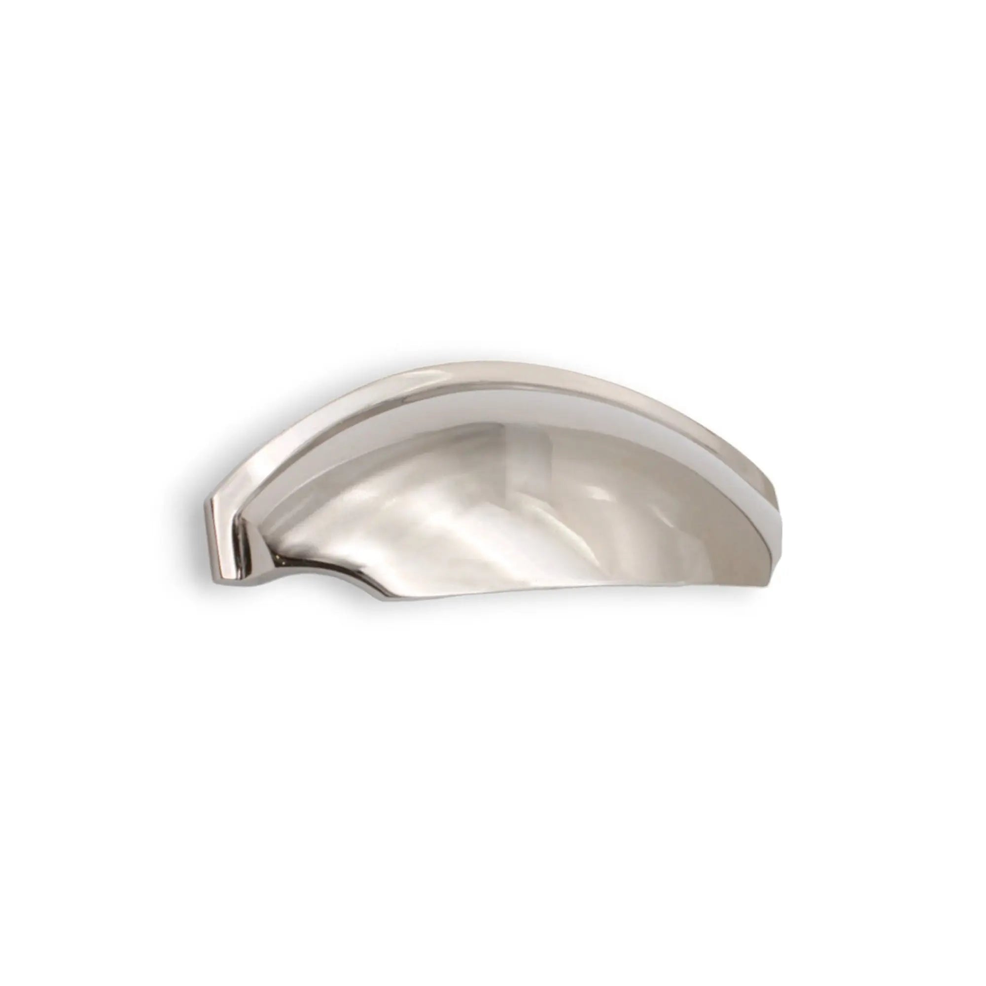 Tulip Cup Drawer Pull Polished Nickel Spira