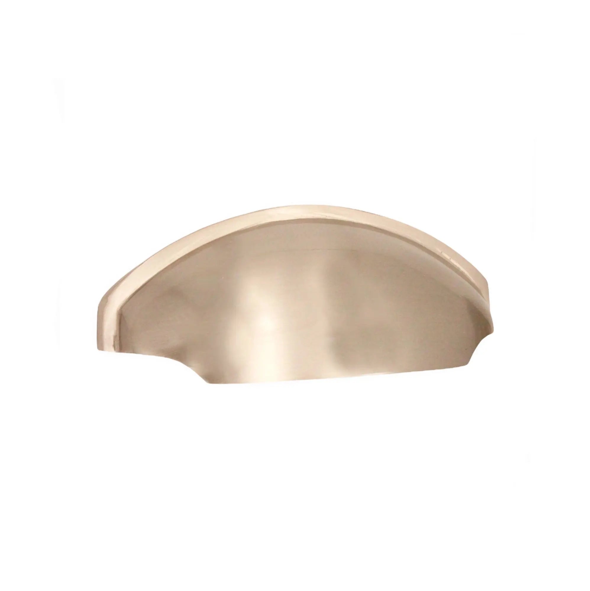 Tulip Cup Drawer Pull Satin Nickel Spira